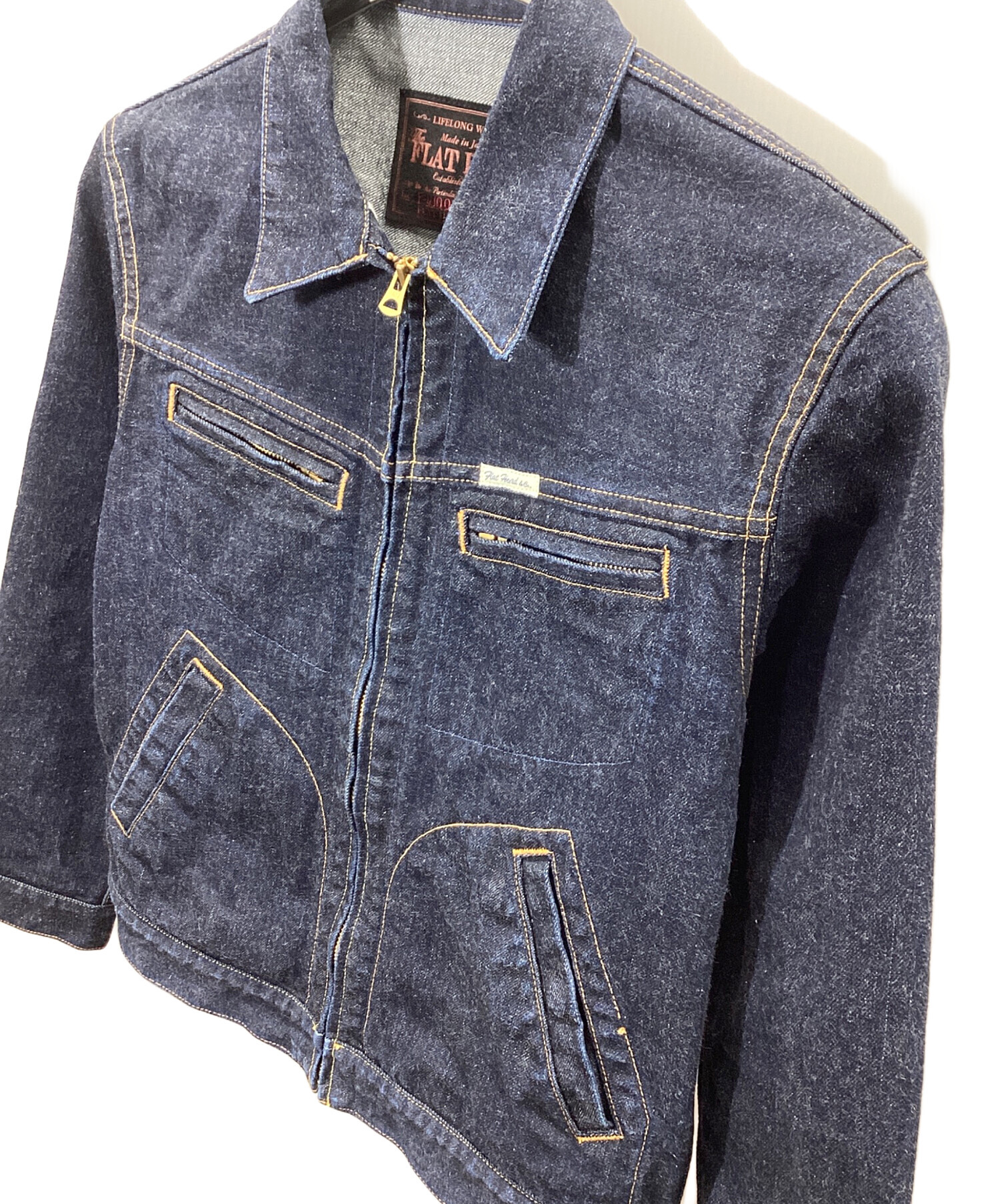 中古・古着通販】FLAT HEAD (フラット ヘッド) フルジップデニム