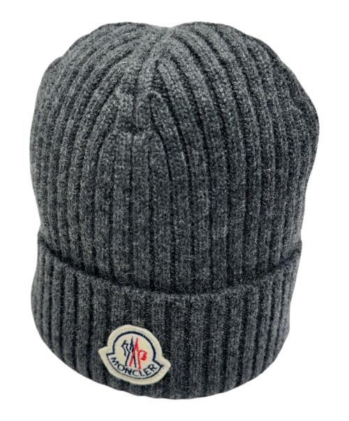 中古・古着通販】MONCLER (モンクレール) ワッペンニットキャップ