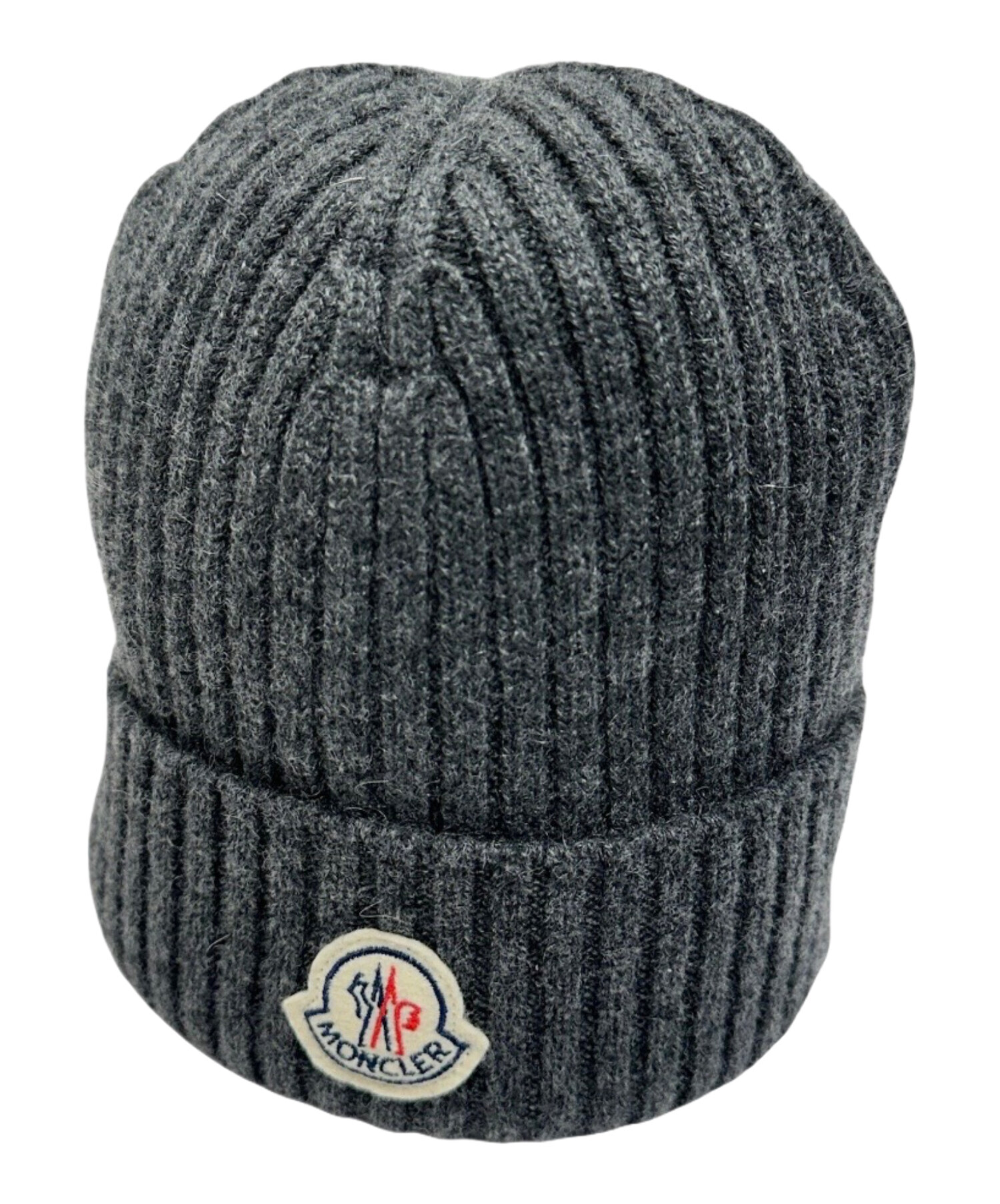 中古・古着通販】MONCLER (モンクレール) ワッペンニットキャップ