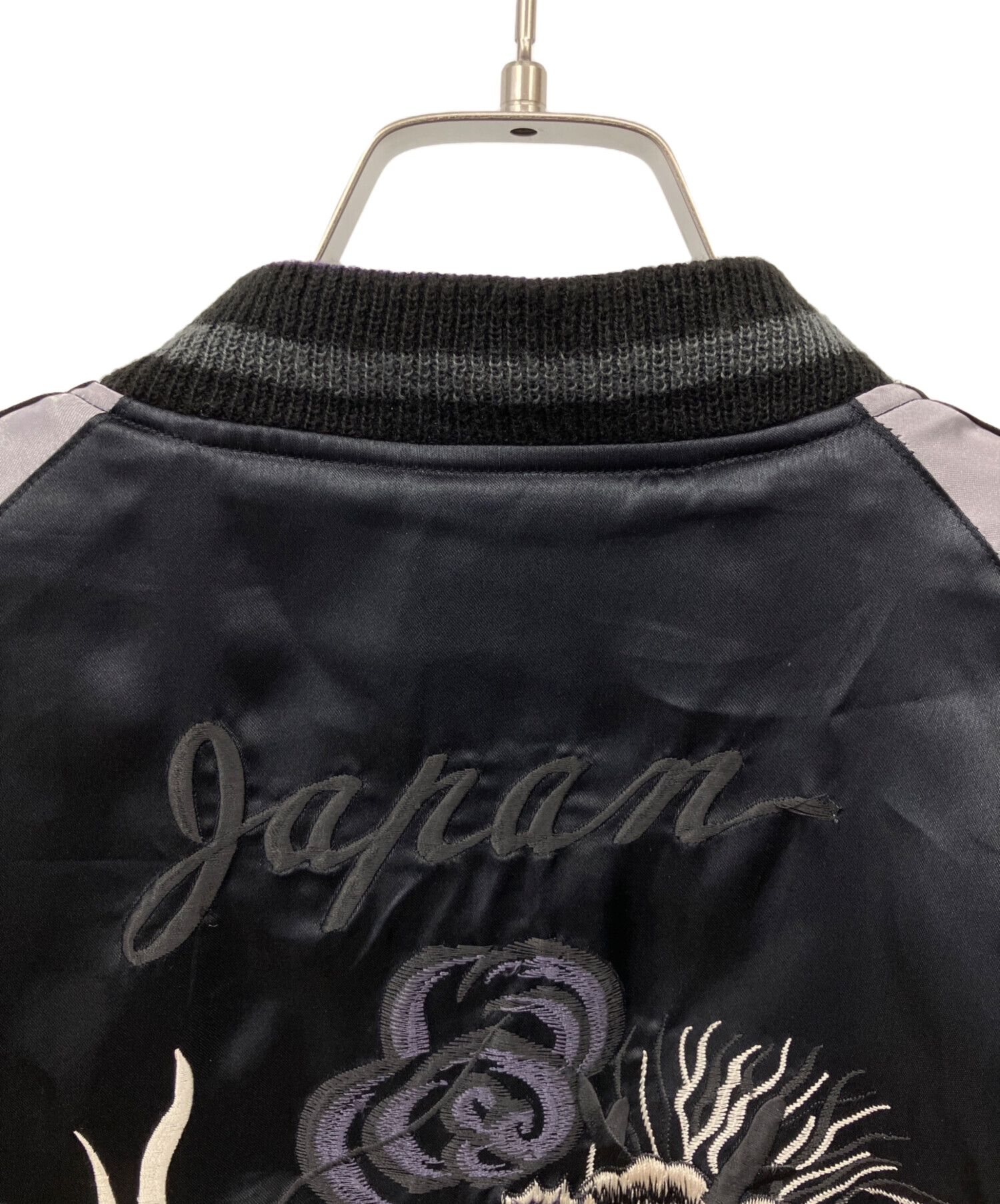 中古・古着通販】BEAMS (ビームス) リバーシブルスカジャン ブラック