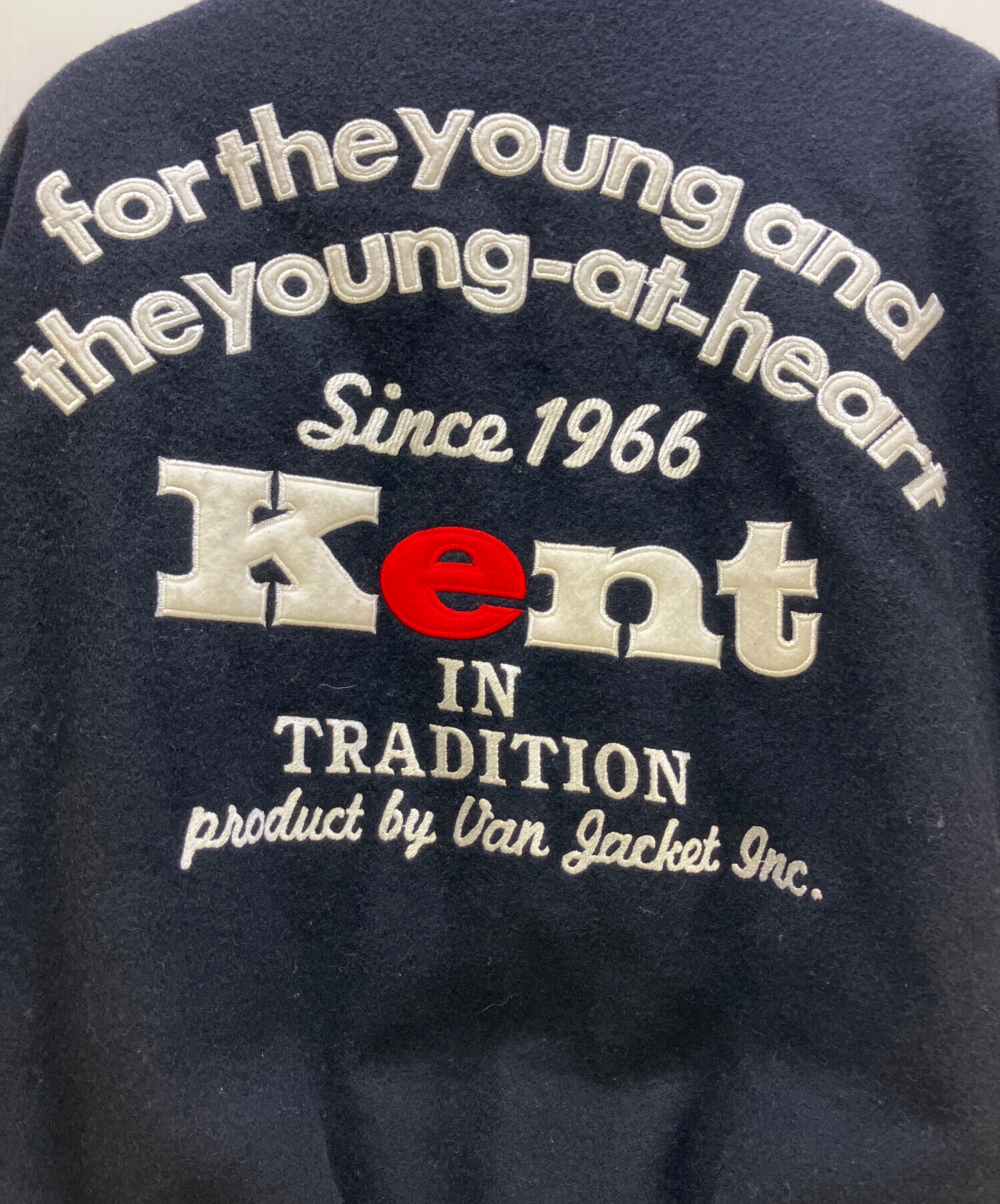 中古・古着通販】KENT (ケント) Van Jacket Inc. 袖革スタジャン