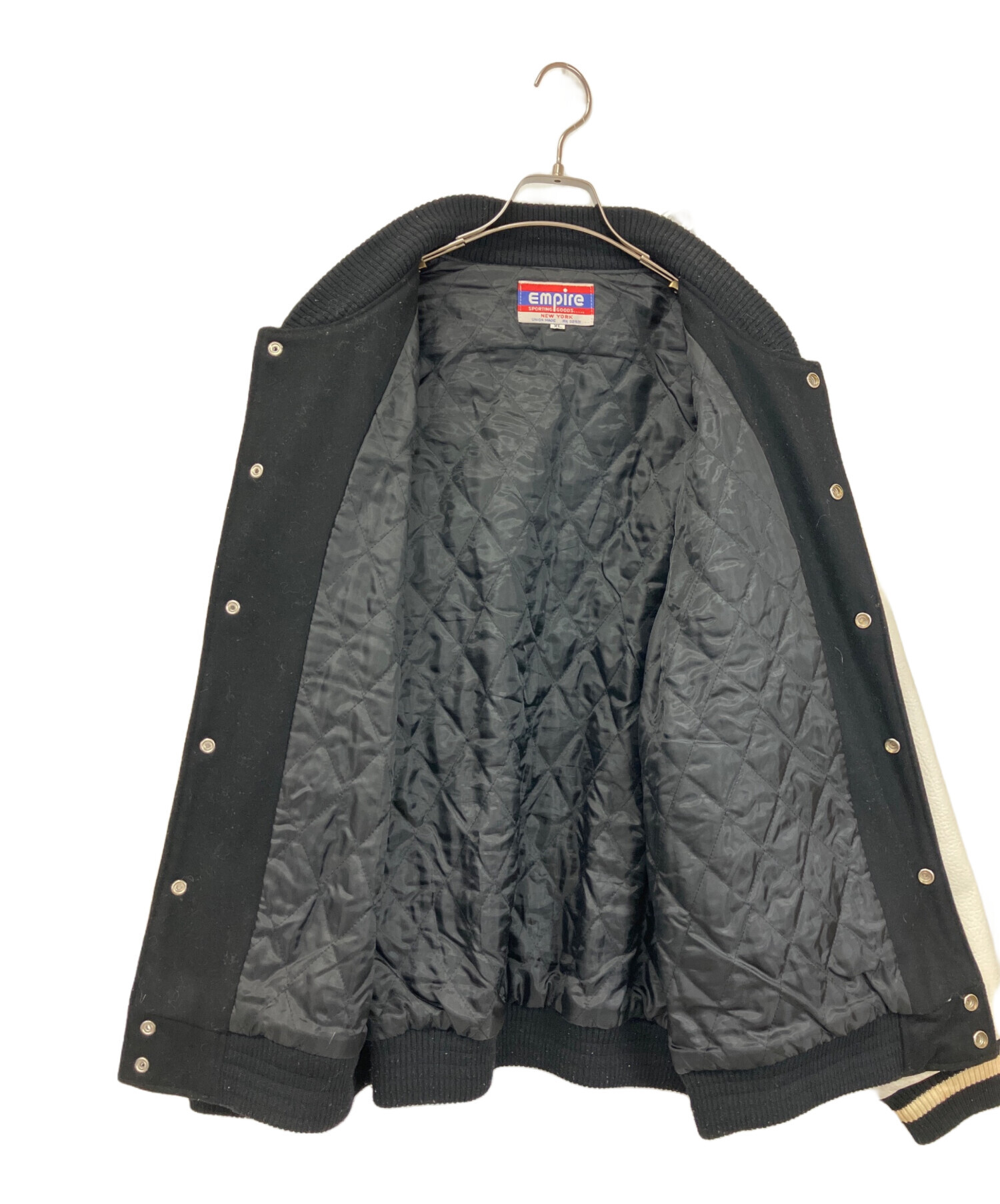 中古・古着通販】EMPIRE (エンパイア) 袖革スタジャン NEWYORK YANKEES