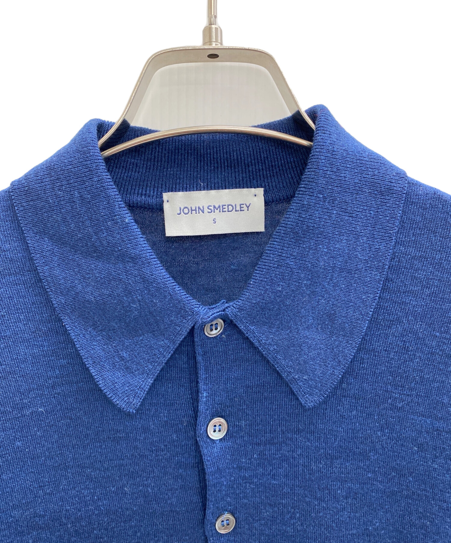 中古・古着通販】JOHN SMEDLEY (ジョンスメドレー) ニットポロシャツ