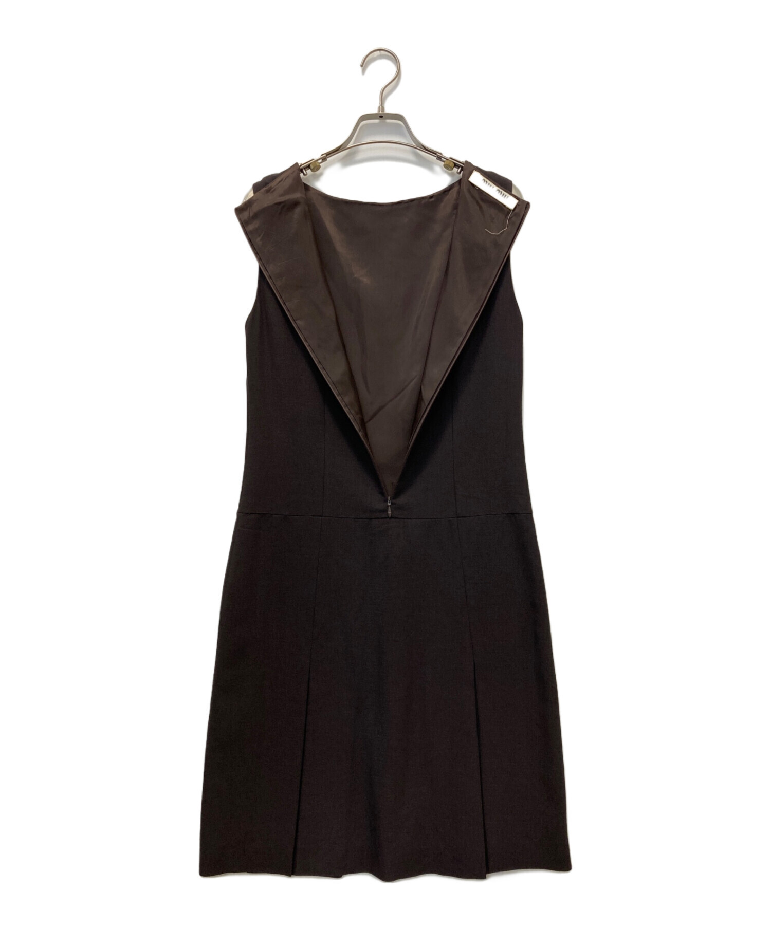 中古・古着通販】MIU MIU (ミュウミュウ) ノースリーブワンピース