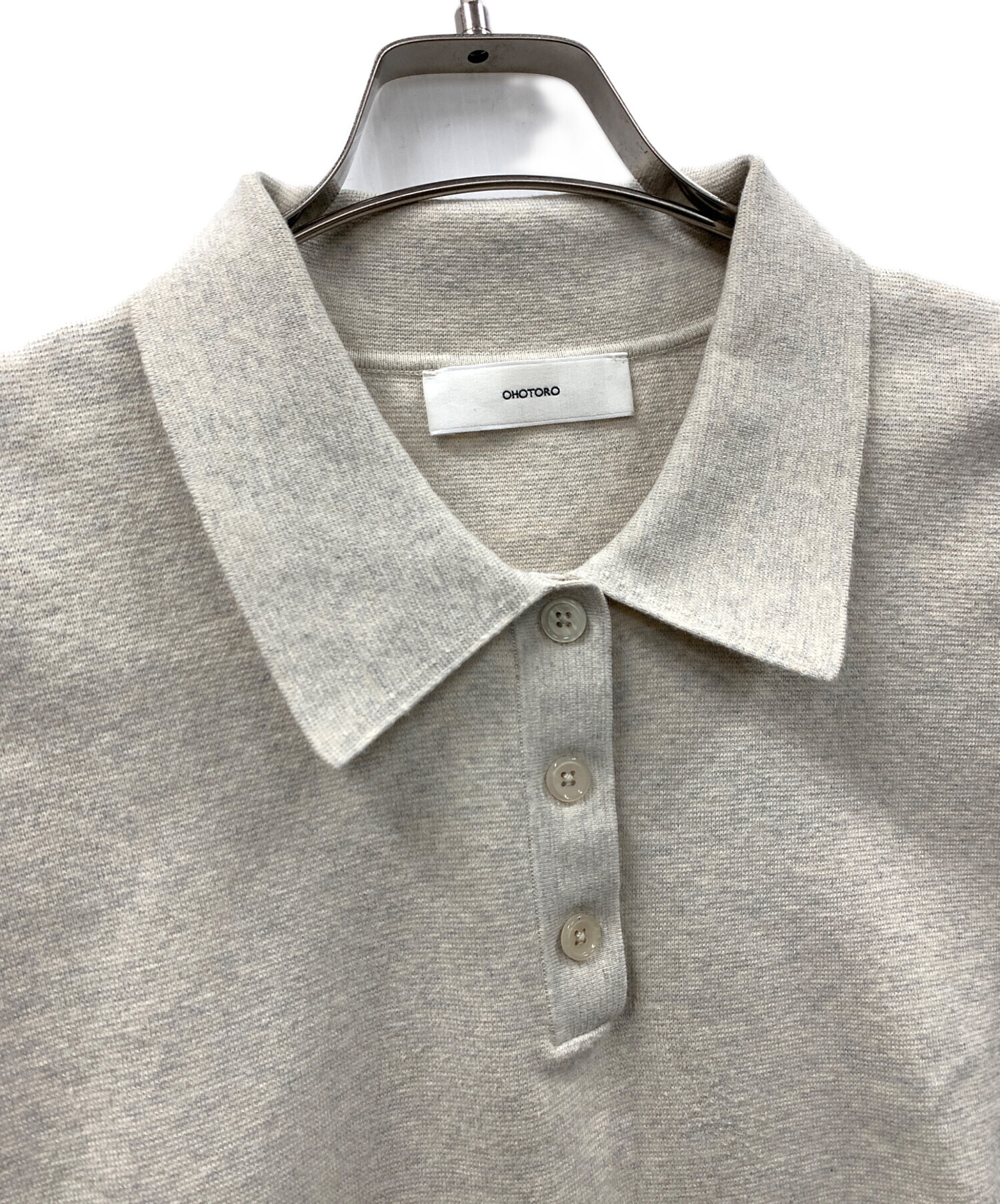 中古・古着通販】OHOTORO (オオトロ) ニット pot french sleeve knit