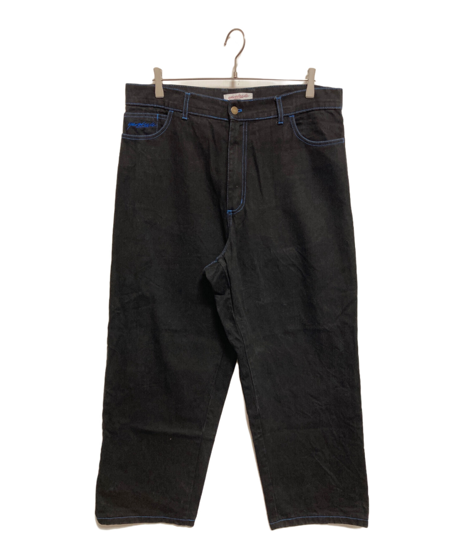 中古・古着通販】yardsale (ヤードセール) デニムパンツ ブラック