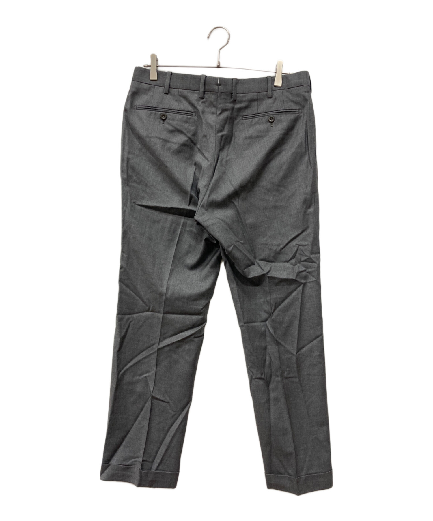 BEAMS F】 秋冬インコテックス＆春夏スラックス グレー サイズ48 SALE