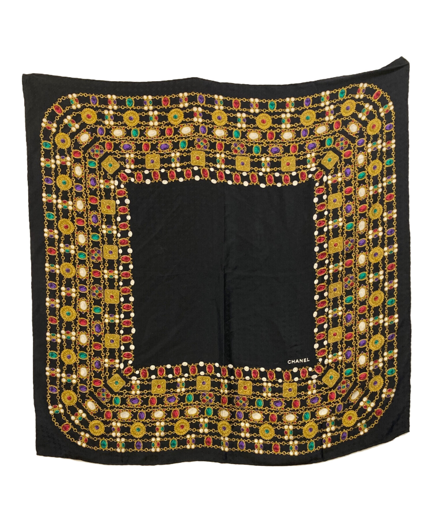 中古・古着通販】CHANEL (シャネル) ヴィンテージビジュー 宝石柄 ココ