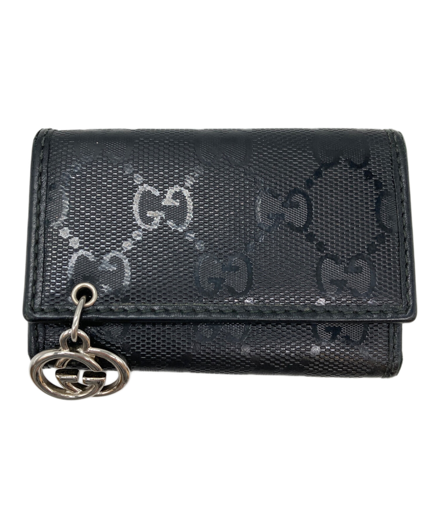 中古・古着通販】GUCCI (グッチ) 6連キーケース ブラック｜ブランド