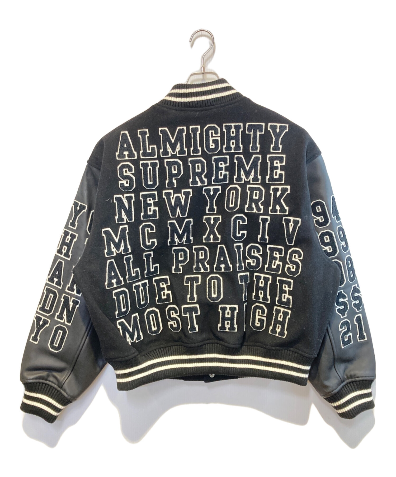 中古・古着通販】SUPREME (シュプリーム) Praises Varsity Jacket