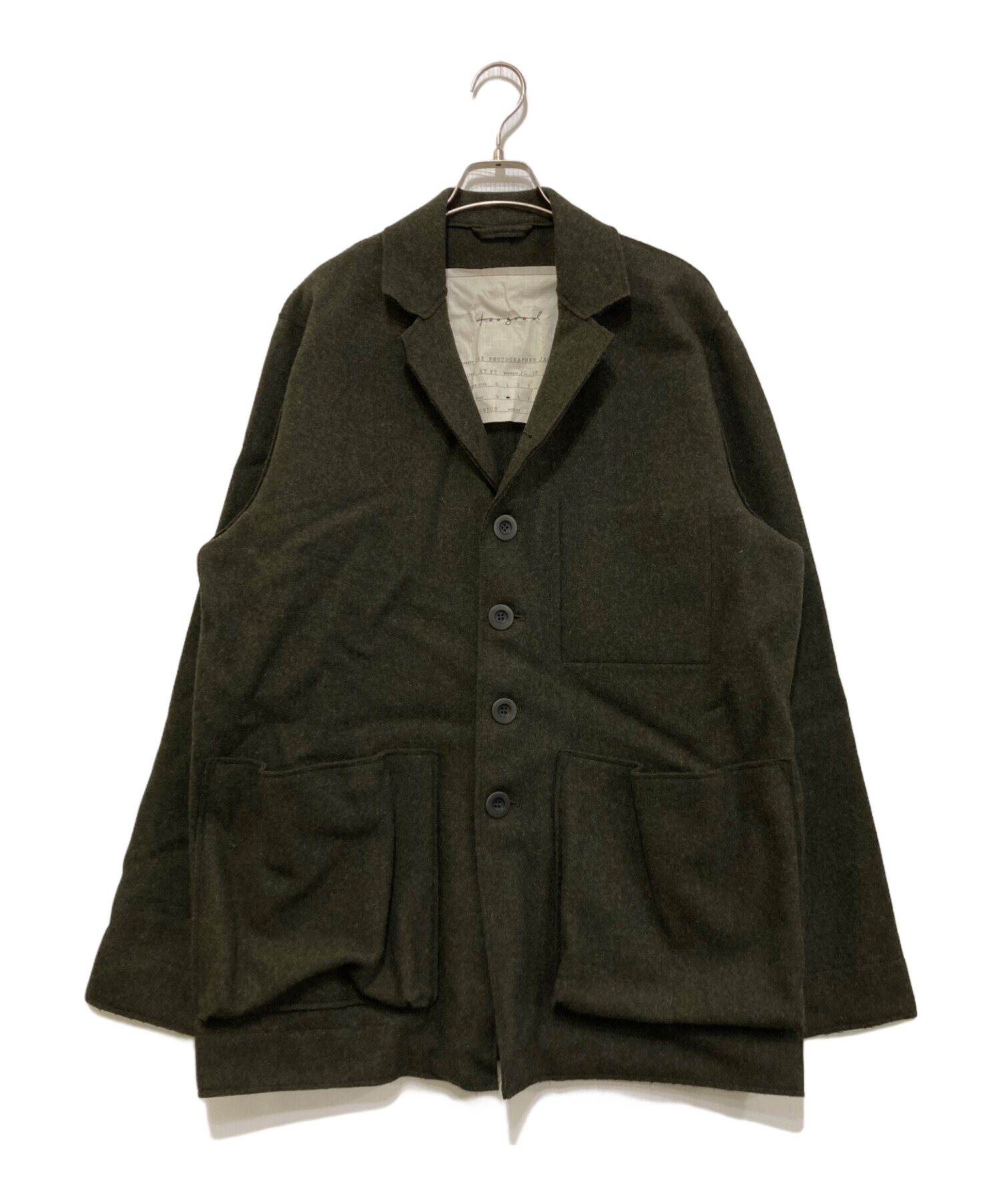 中古・古着通販】toogood (トゥーグッド) THE PHOTOGRAPHER JACKET