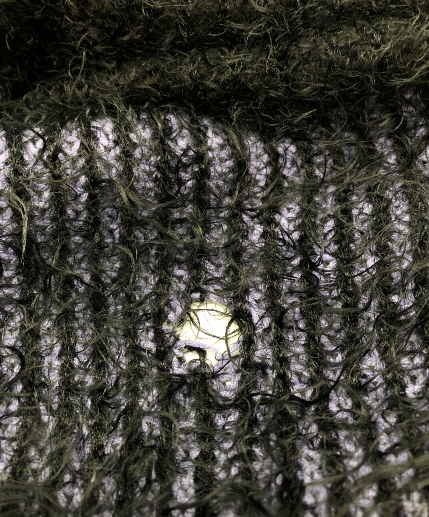 中古・古着通販】ORIMI (オリミ) モヘアニット セーター パープル