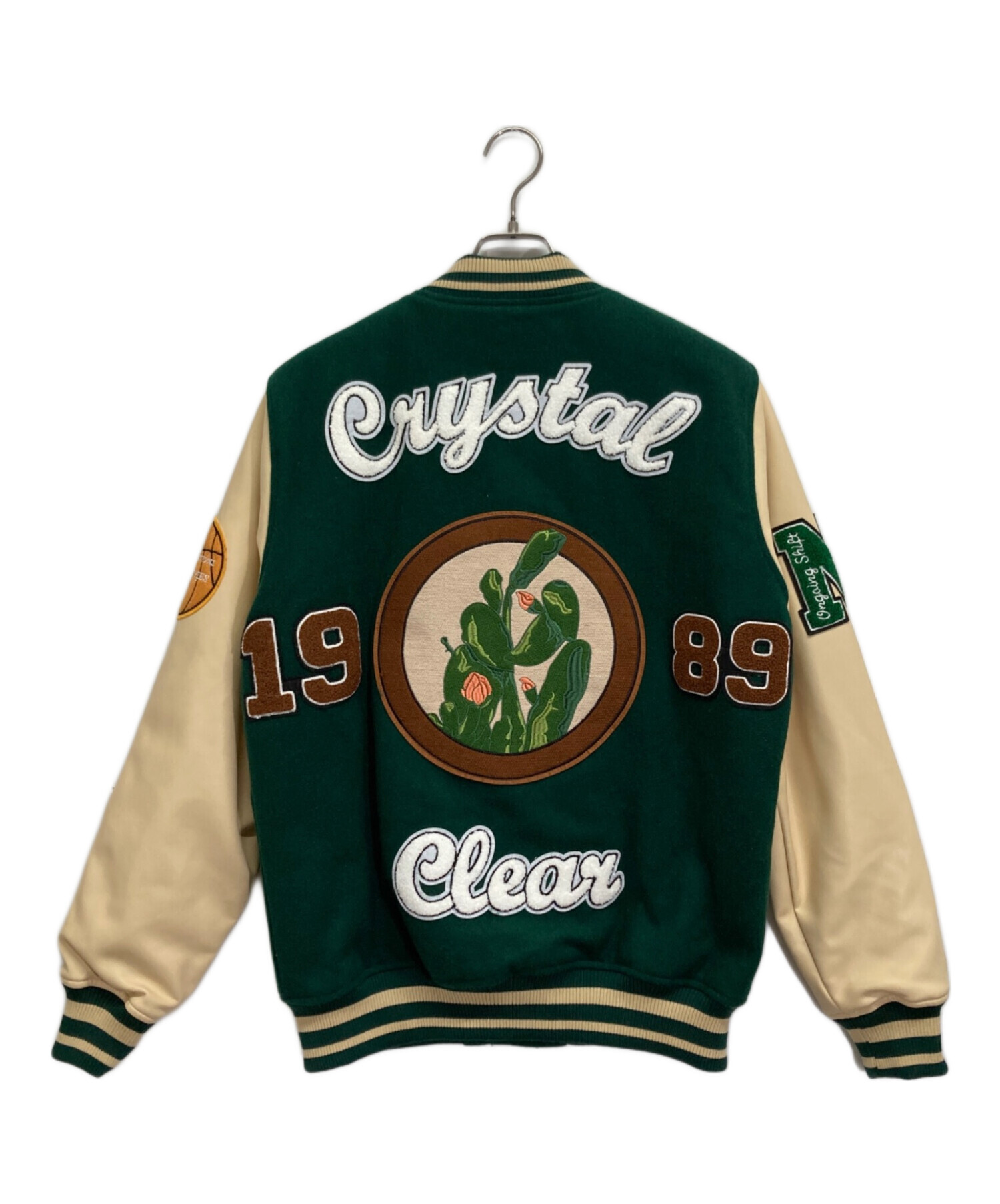 中古・古着通販】ZARA (ザラ) スタジャン グリーン サイズ:S｜ブランド