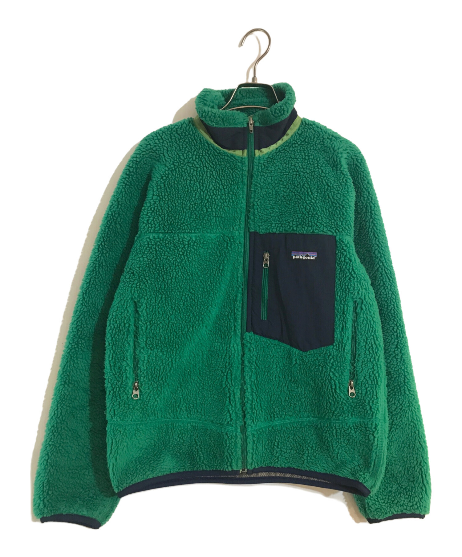 patagonia XS ジャケット 緑/青 patagonia XS ジャケット 緑/青