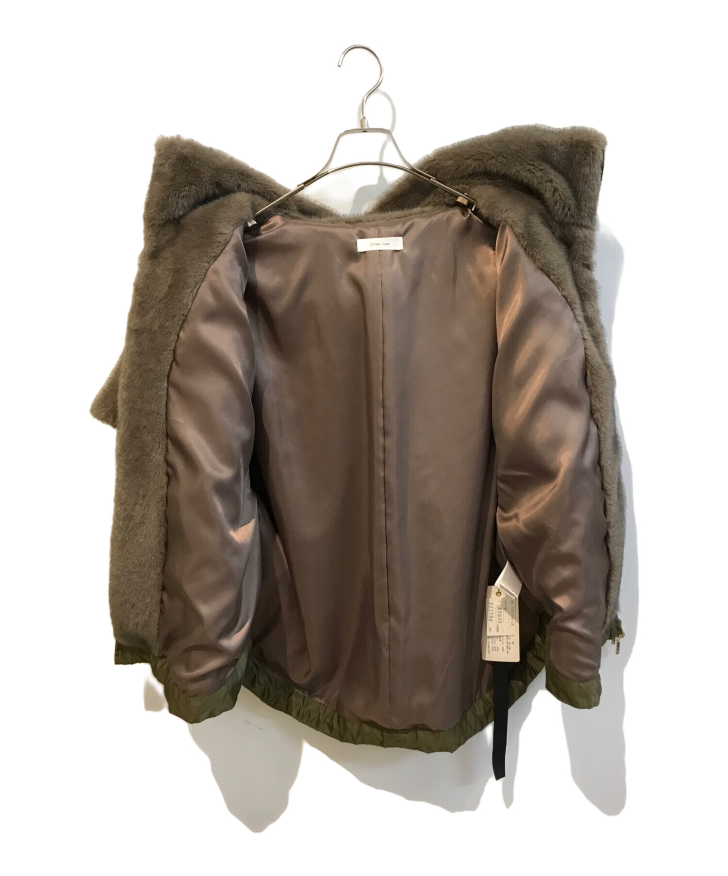 中古・古着通販】Eimee Law (エイミーロウ) ミンクライクファーケープ