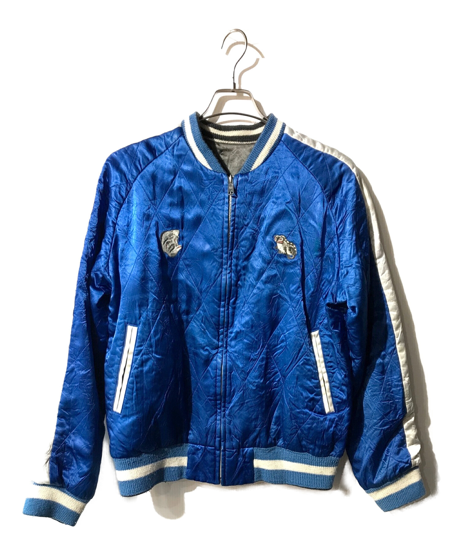 90年代 オゾンロックス リバーシブルスカジャン S 90年代 オゾン