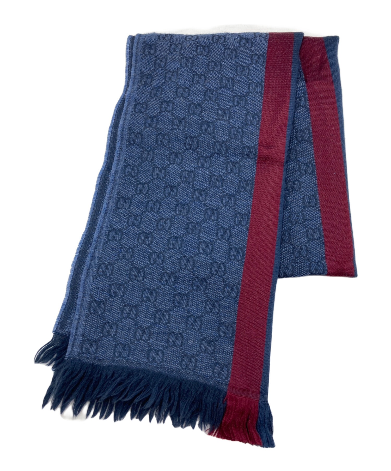 中古・古着通販】GUCCI (グッチ) ストール ネイビー｜ブランド・古着