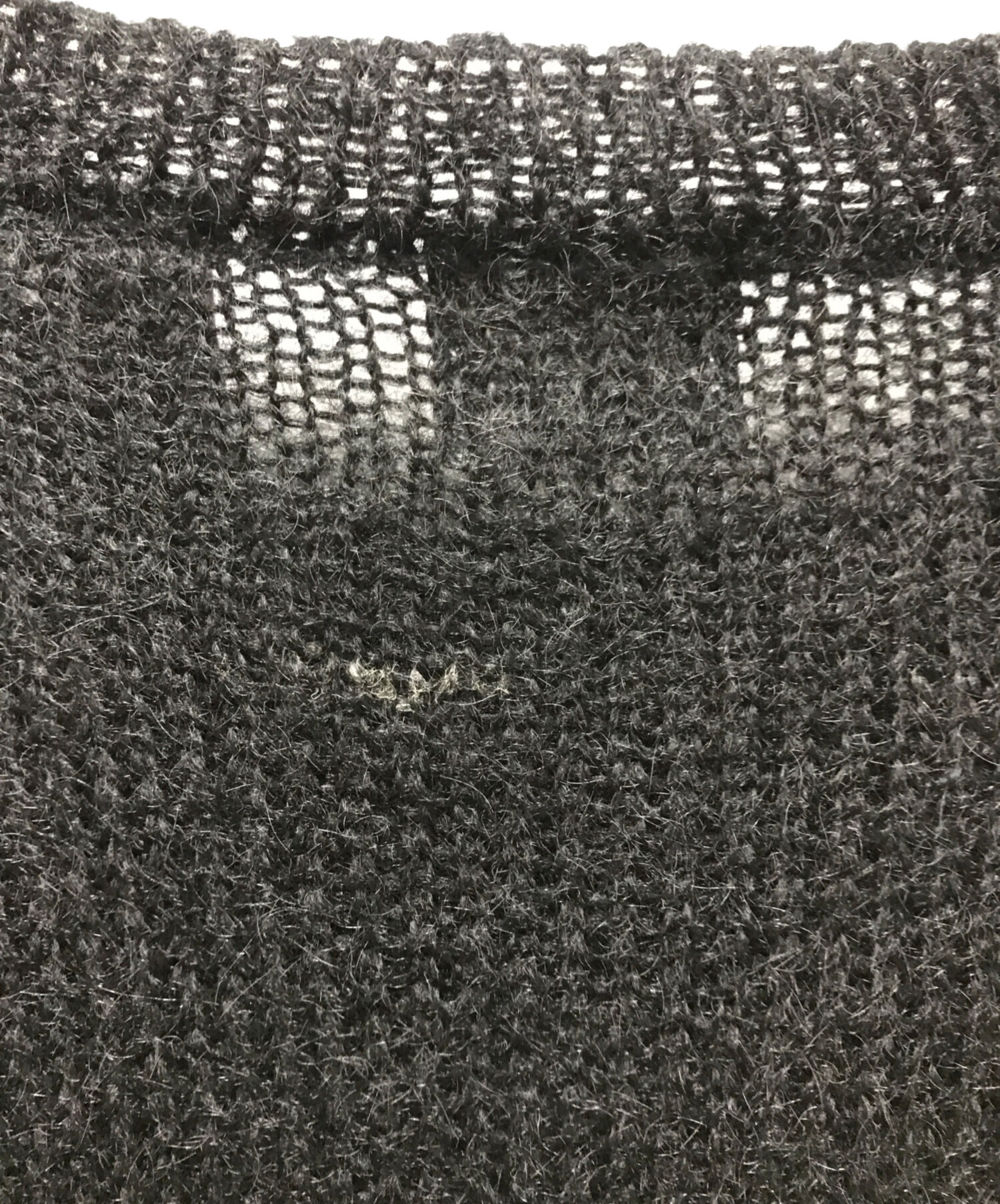 中古・古着通販】GAP (ギャップ) 90sモヘア混ニット ブラック サイズ:S