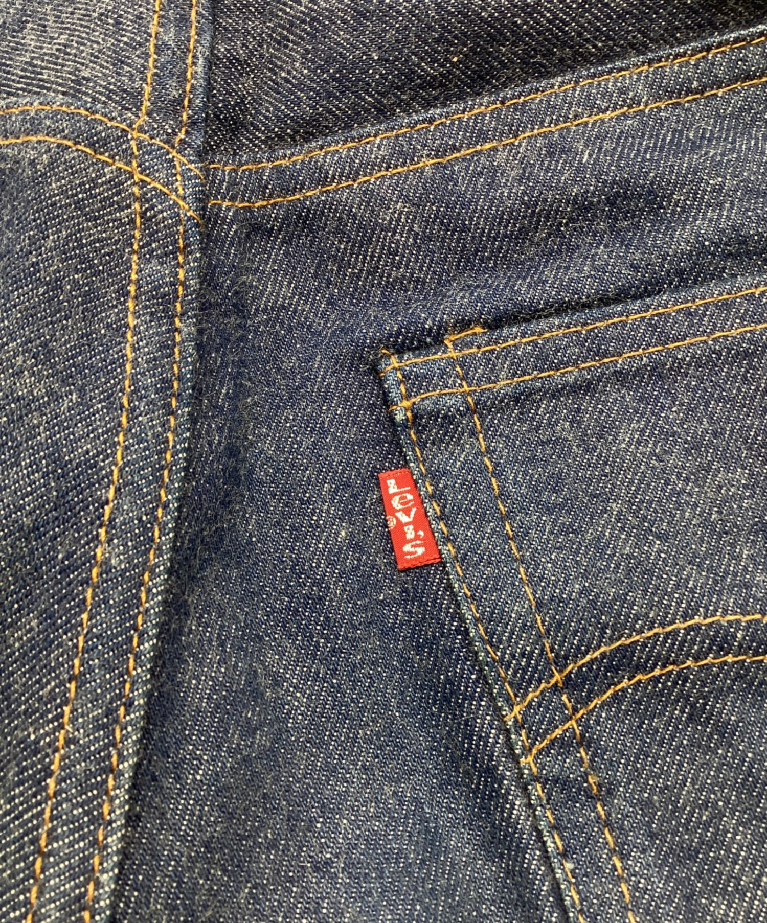 中古・古着通販】LEVI'S (リーバイス) 66後期 501デニム ポケット裏