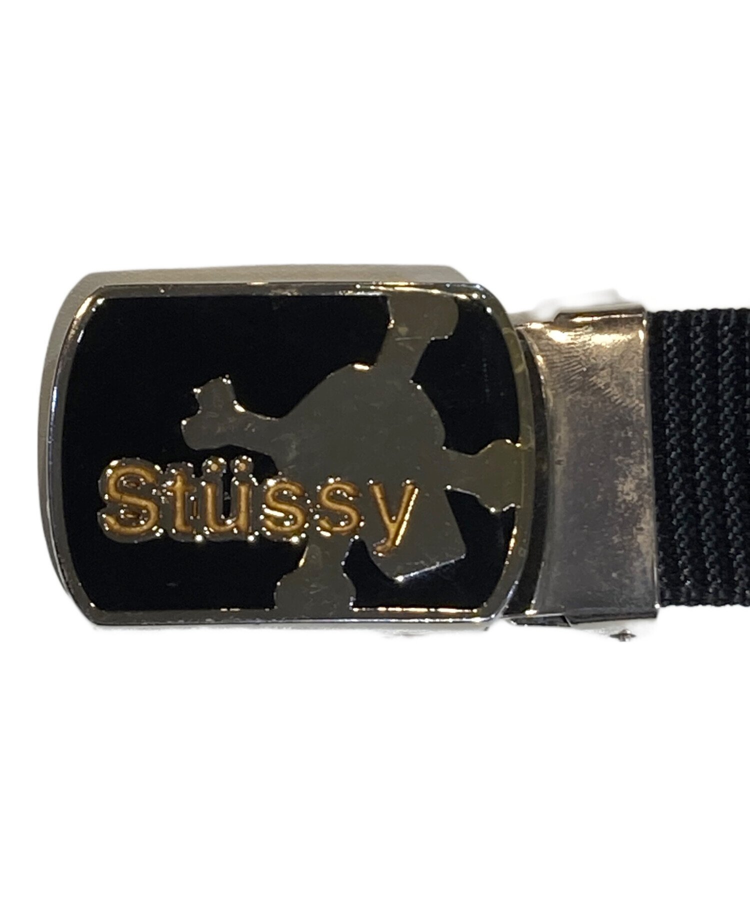 中古・古着通販】stussy (ステューシー) ガチャベルト ブラック