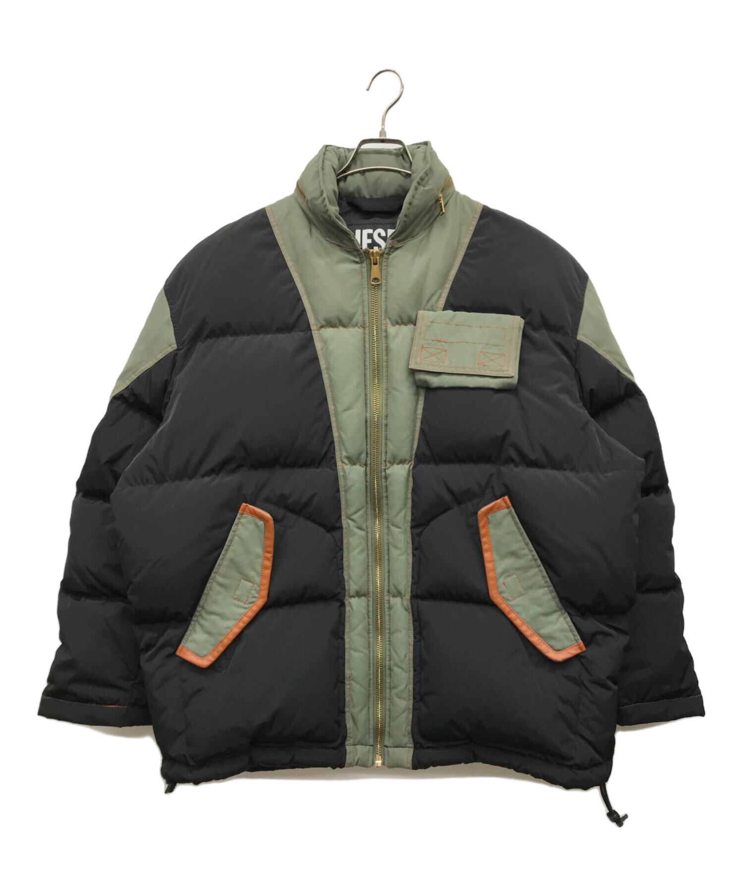 中古・古着通販】DIESEL (ディーゼル) ダウンジャケット マルチカラー