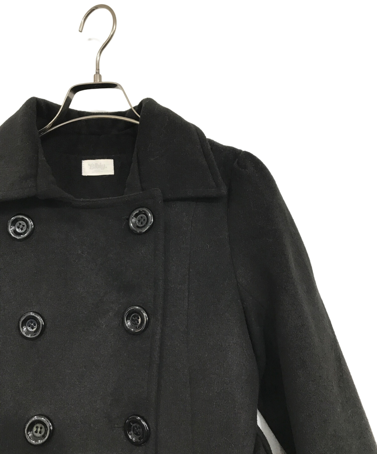 中古・古着通販】Bibiy. (ビビィ) ベルテッドコート ブラック サイズ:M