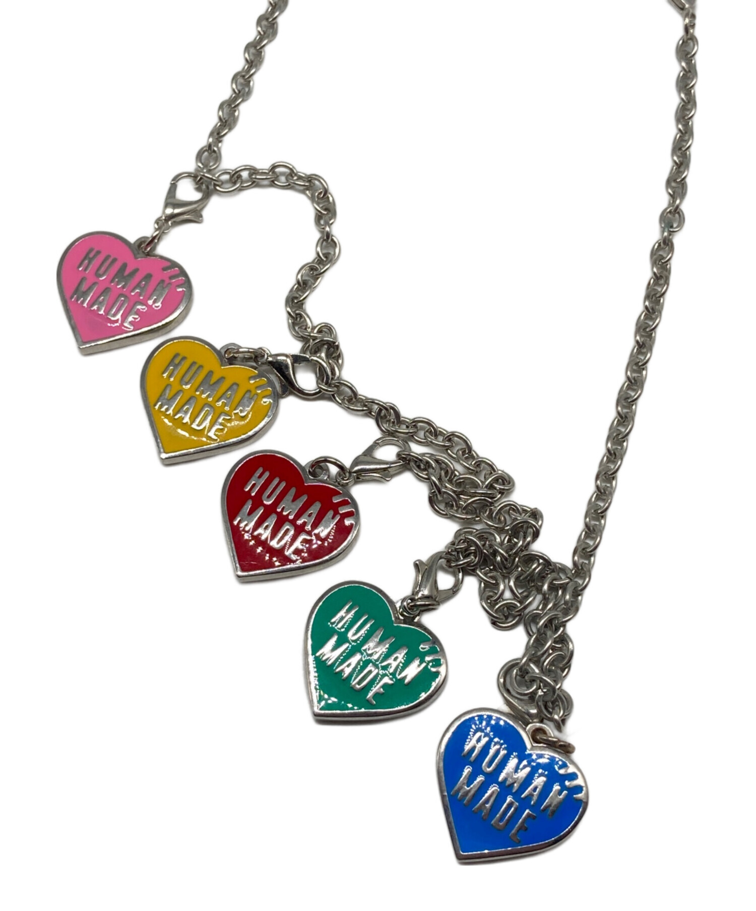 中古・古着通販】HUMAN MADE (ヒューマンメイド) ハート5連ネックレス