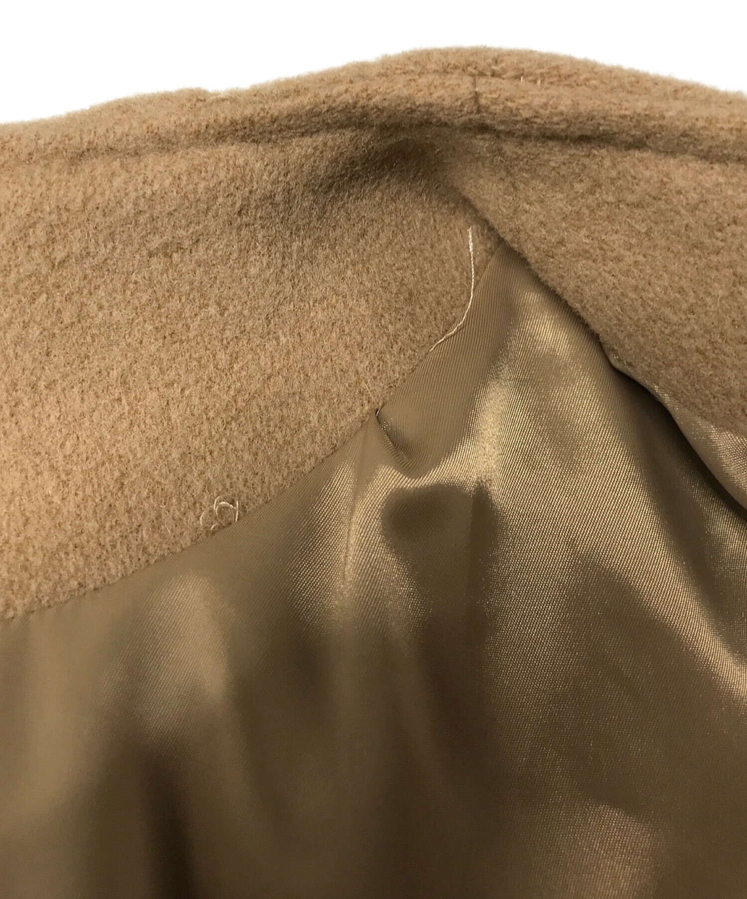 中古・古着通販】anplegant (アンプレガント) ポンチョコート ブラウン