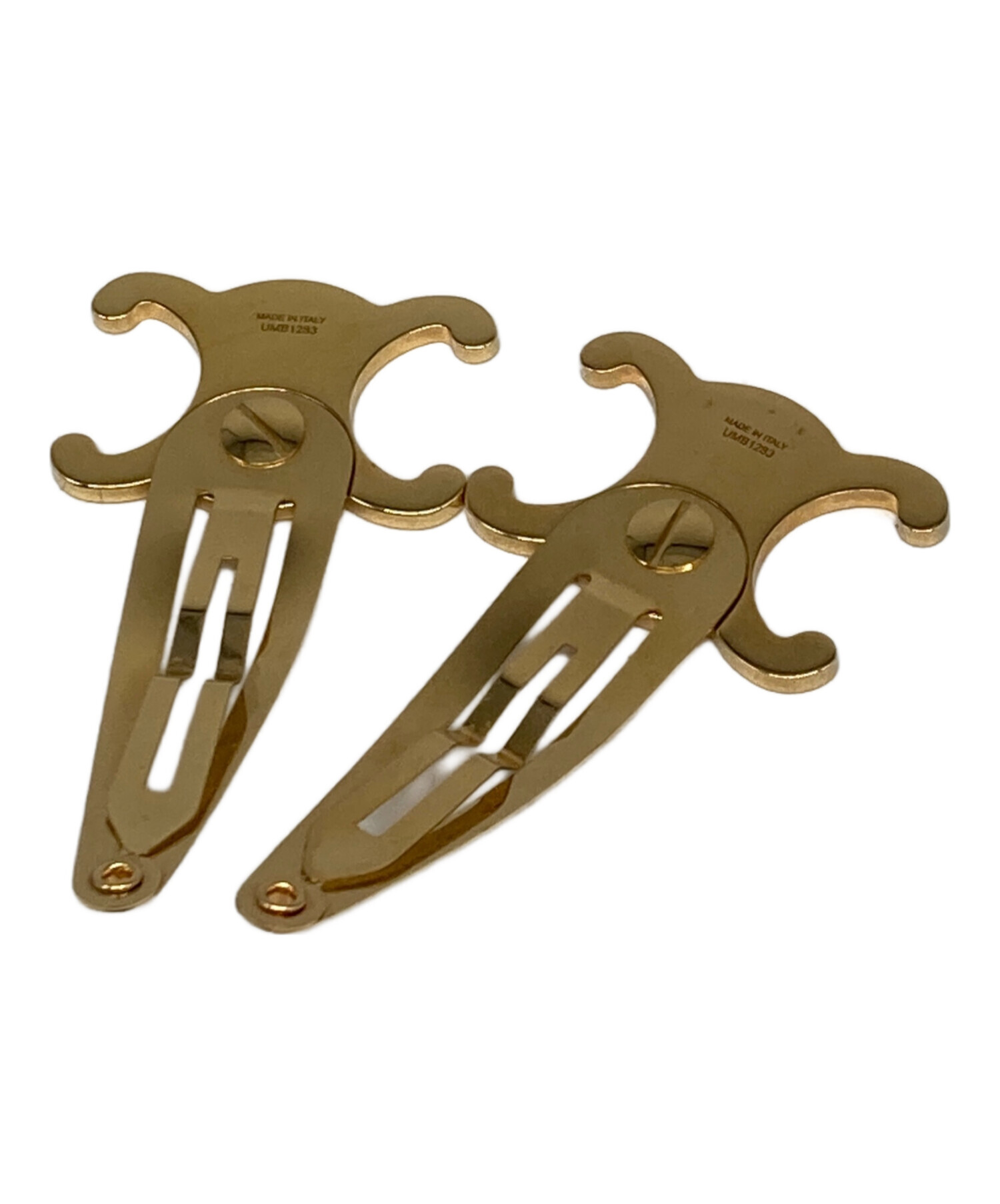 中古・古着通販】CELINE (セリーヌ) トリオンフスナップヘアクリップ