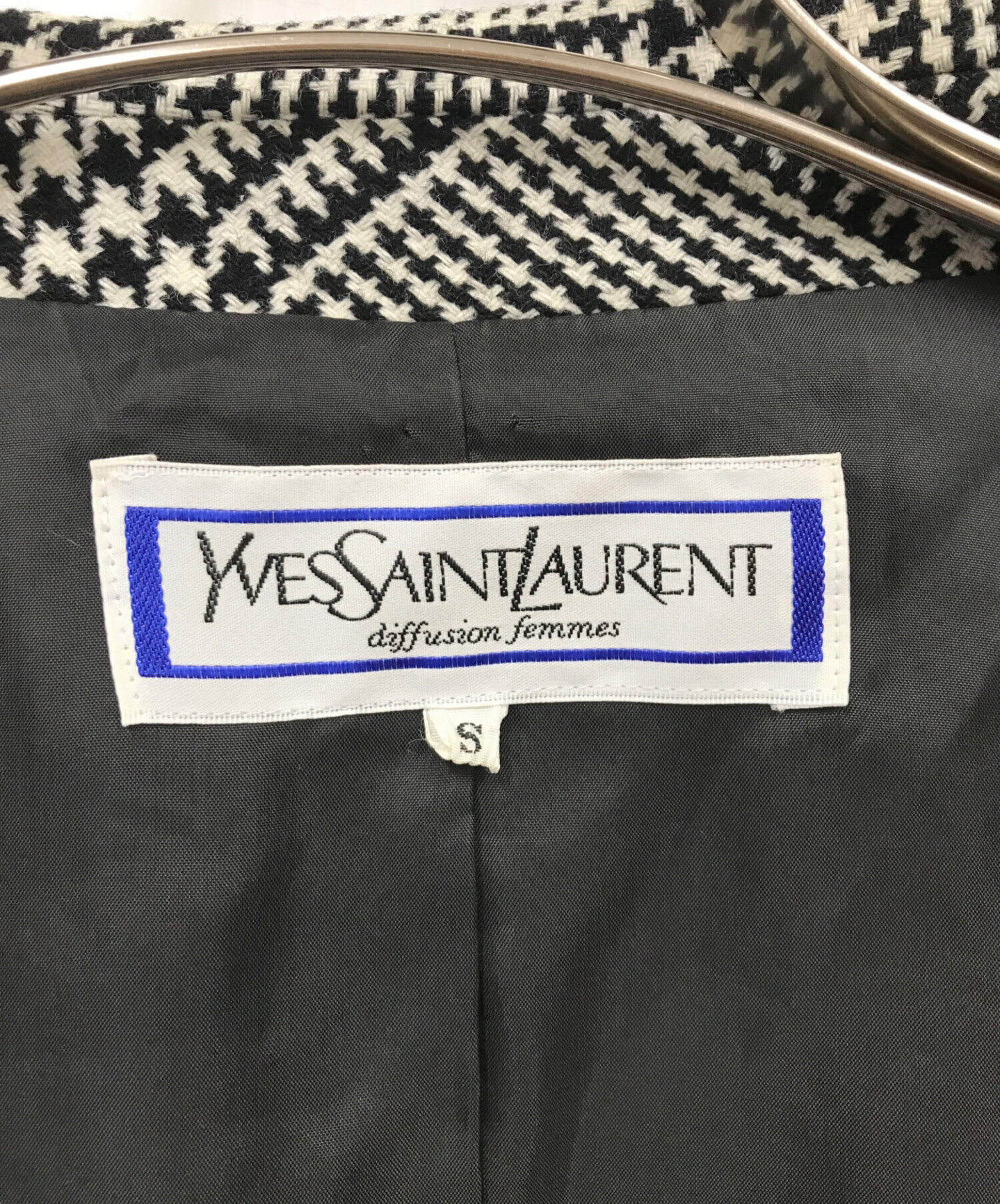 中古・古着通販】Yves Saint Laurent (イヴサンローラン) チェック