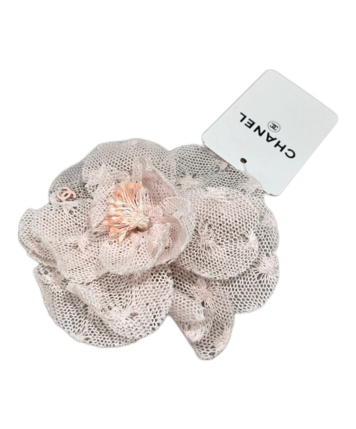 中古・古着通販】CHANEL (シャネル) カメリアコサージュ ピンク 未使用