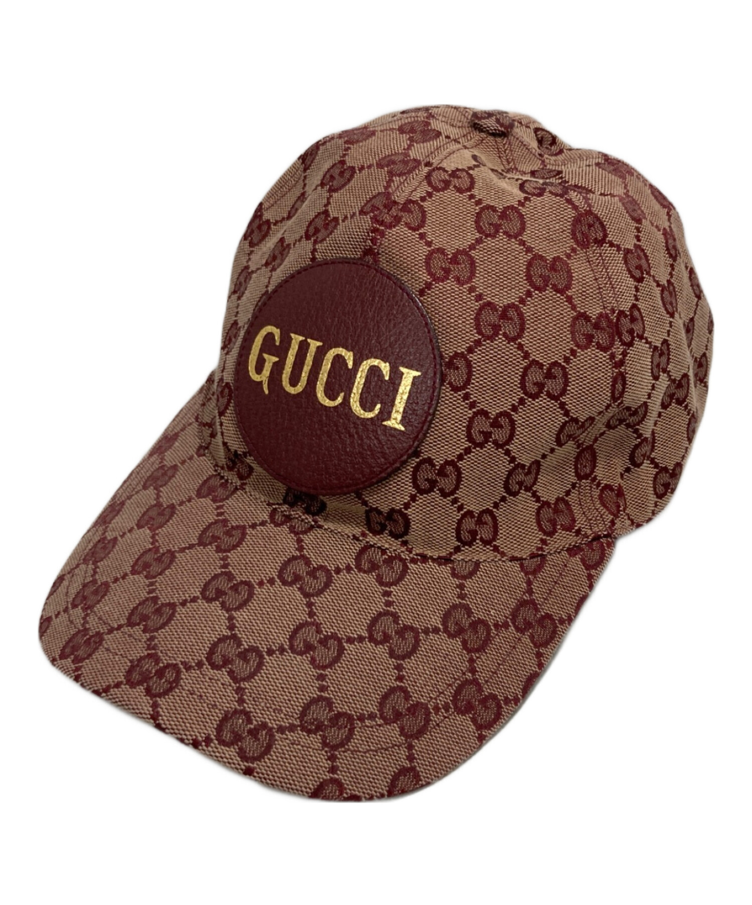中古・古着通販】GUCCI (グッチ) GGキャンバス ロゴ ベースボール
