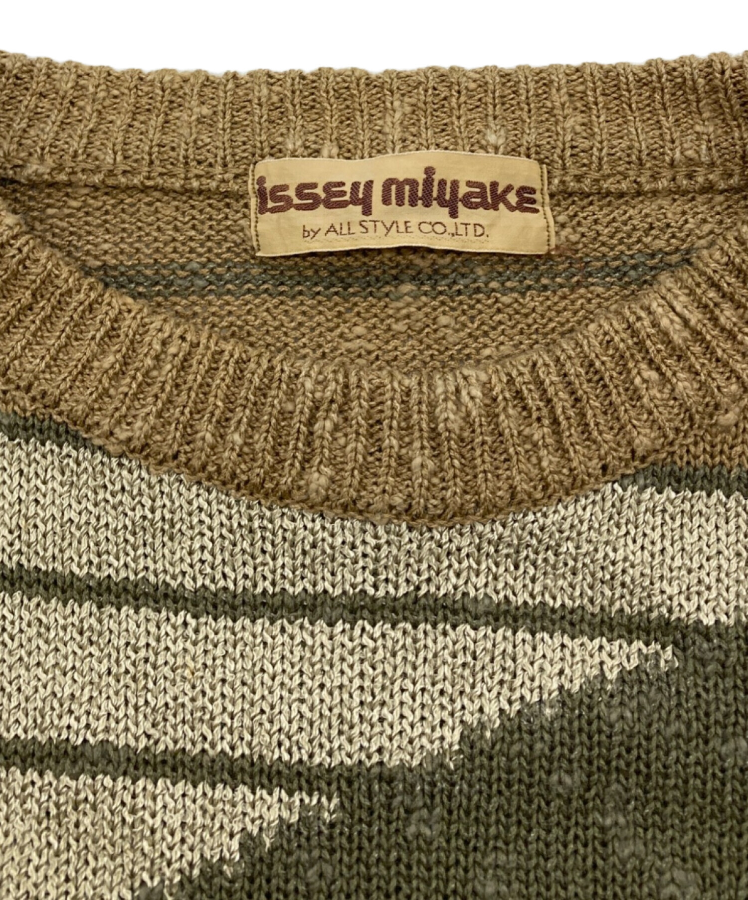 中古・古着通販】ISSEY MIYAKE (イッセイミヤケ) 70s～80s リネン混