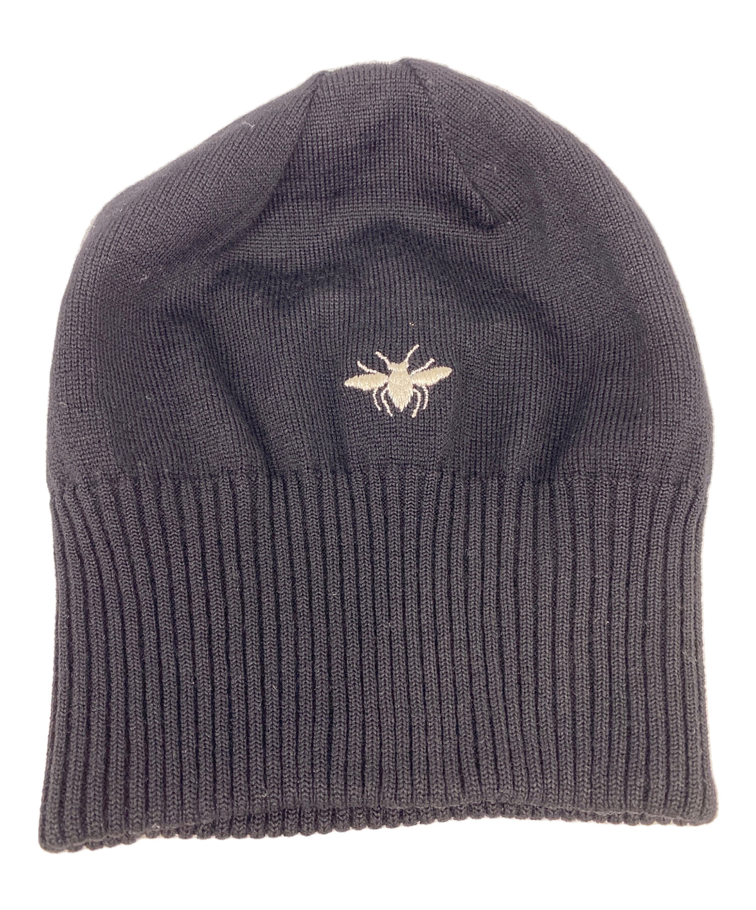 中古・古着通販】DIOR HOMME (ディオール オム) ニット帽 ブラック