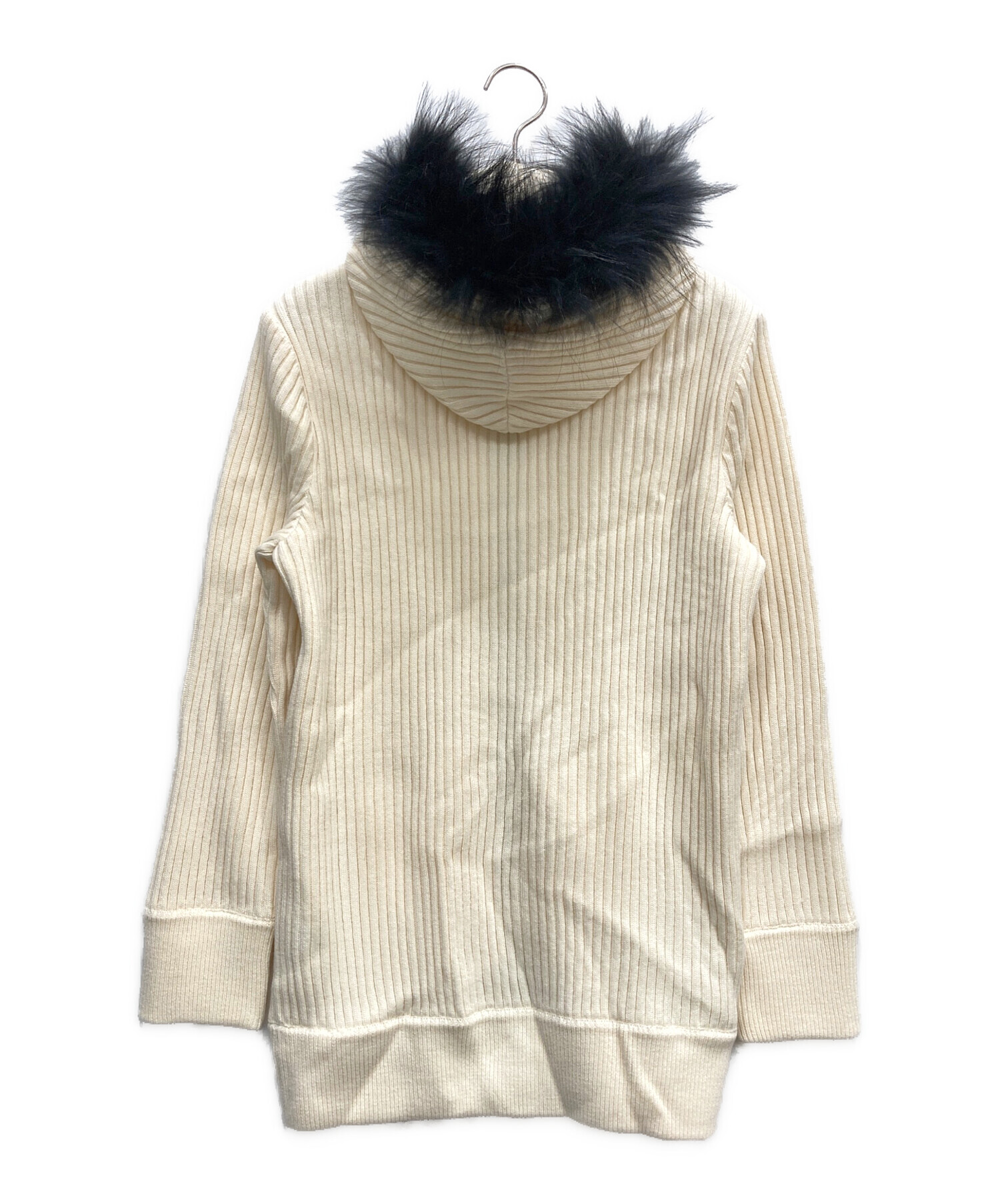 中古・古着通販】BURBERRY GOLF (バーバリーゴルフ) ファー付ニット