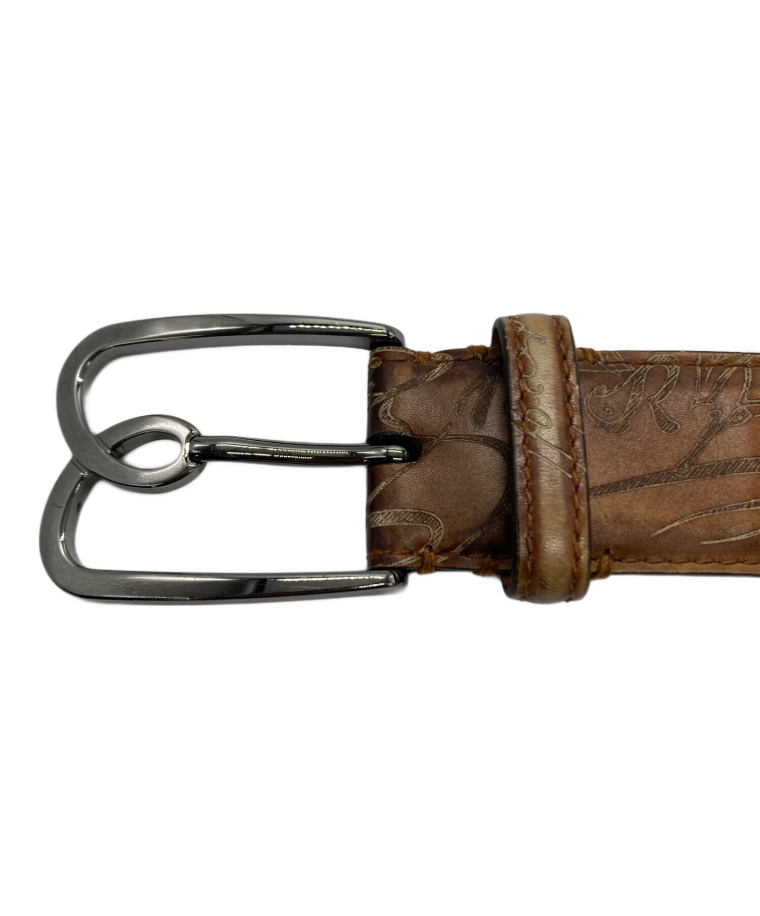 中古・古着通販】Berluti (ベルルッティ) ベルト ブラウン サイズ:85