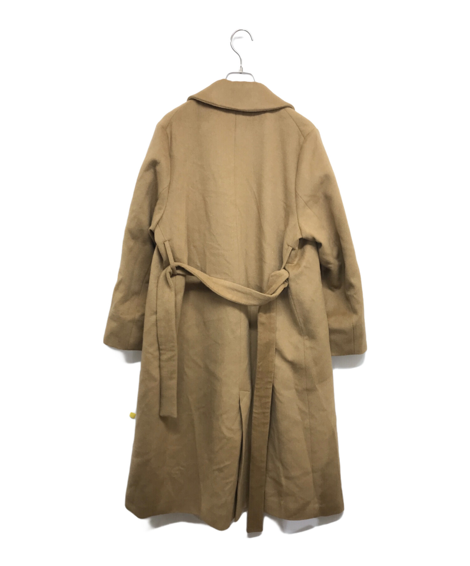 中古・古着通販】crewre (クルー) アジャスタブルウールロングコート