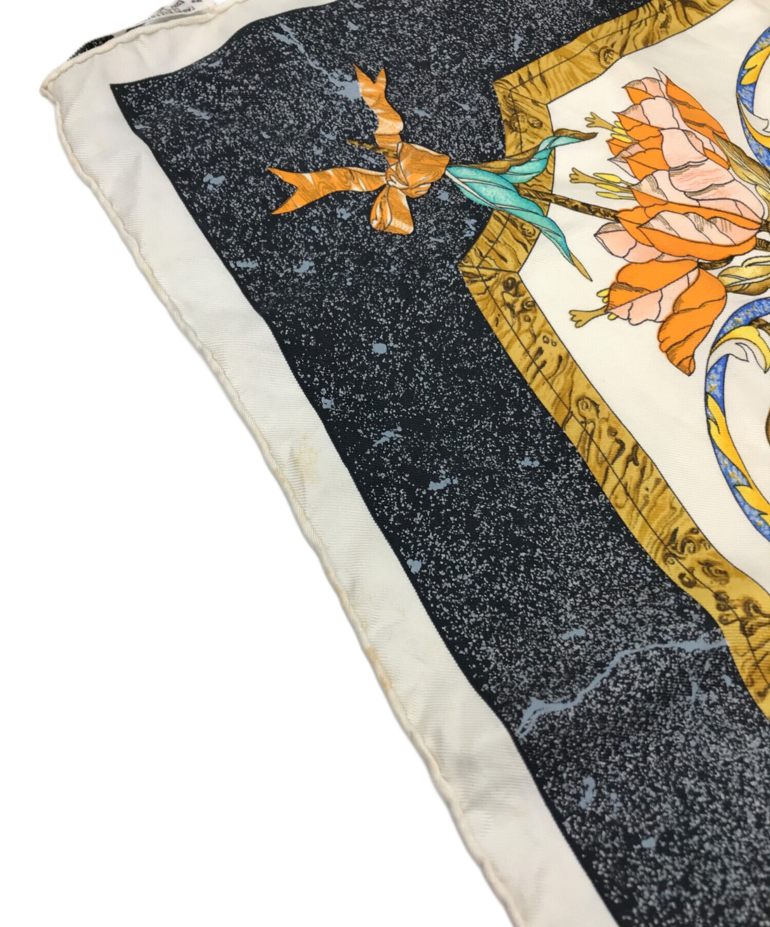 中古・古着通販】HERMES (エルメス) 東洋の石と西洋の石細工 カレ90