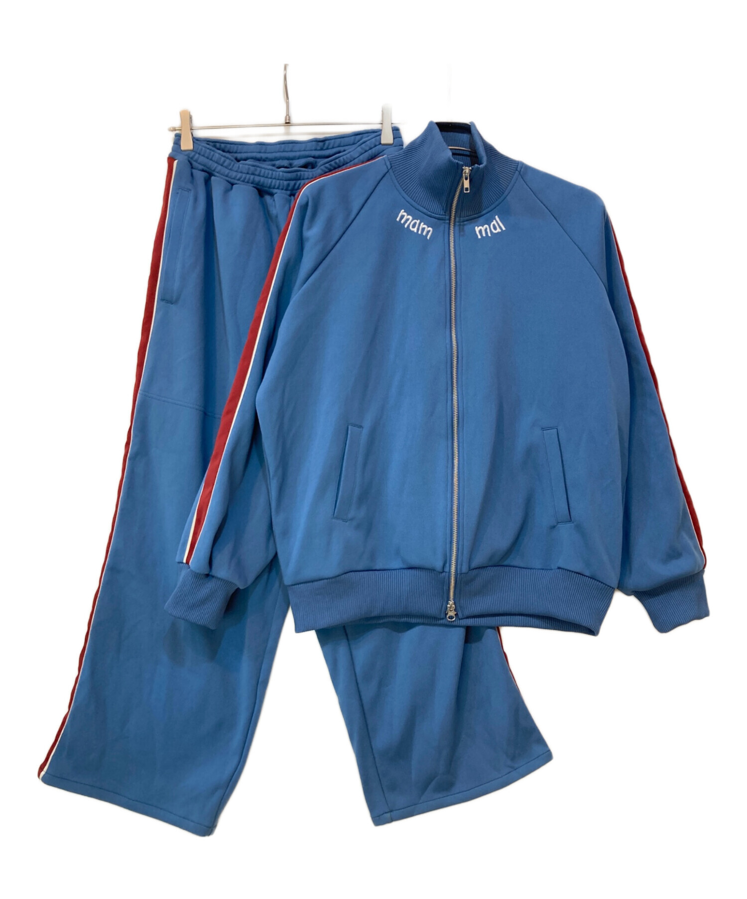 中古・古着通販】mammal (マーマル) セットアップジャージ ブルー