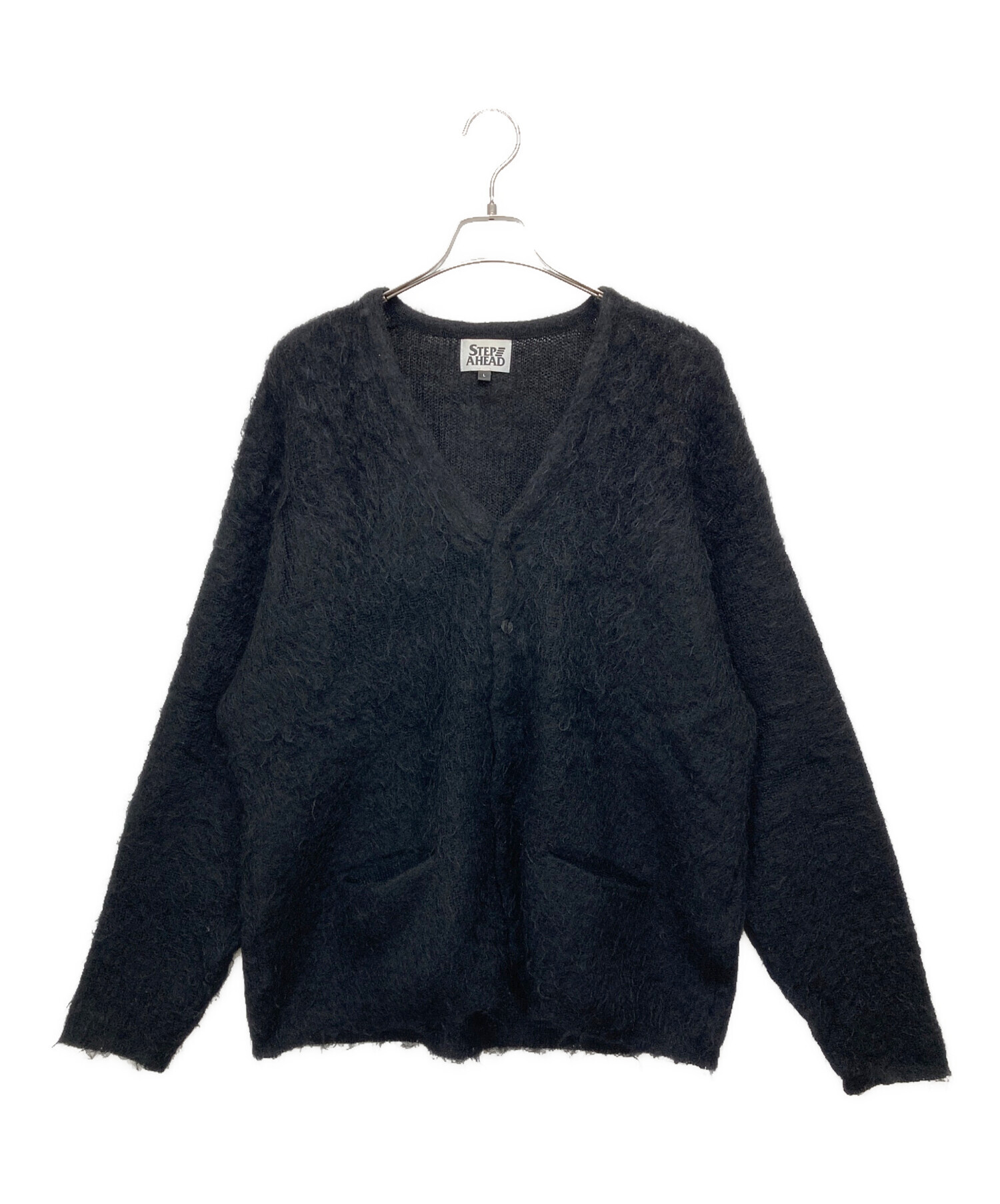 中古・古着通販】STEP AHEAD (ステップアヘッド) モヘアカーディガン