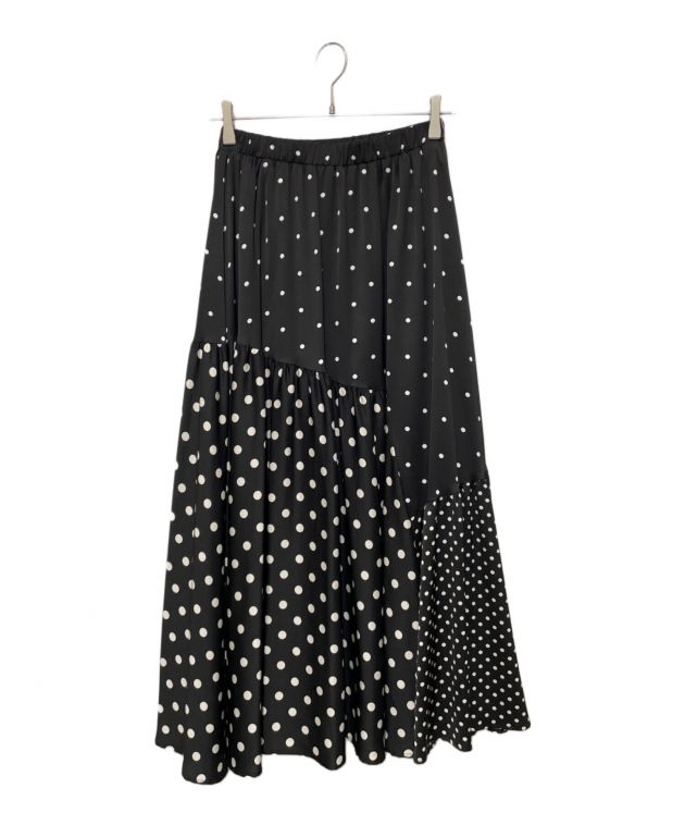 中古・古着通販】BEARDSLEY (ビアズリー) ドットパッチワークロング