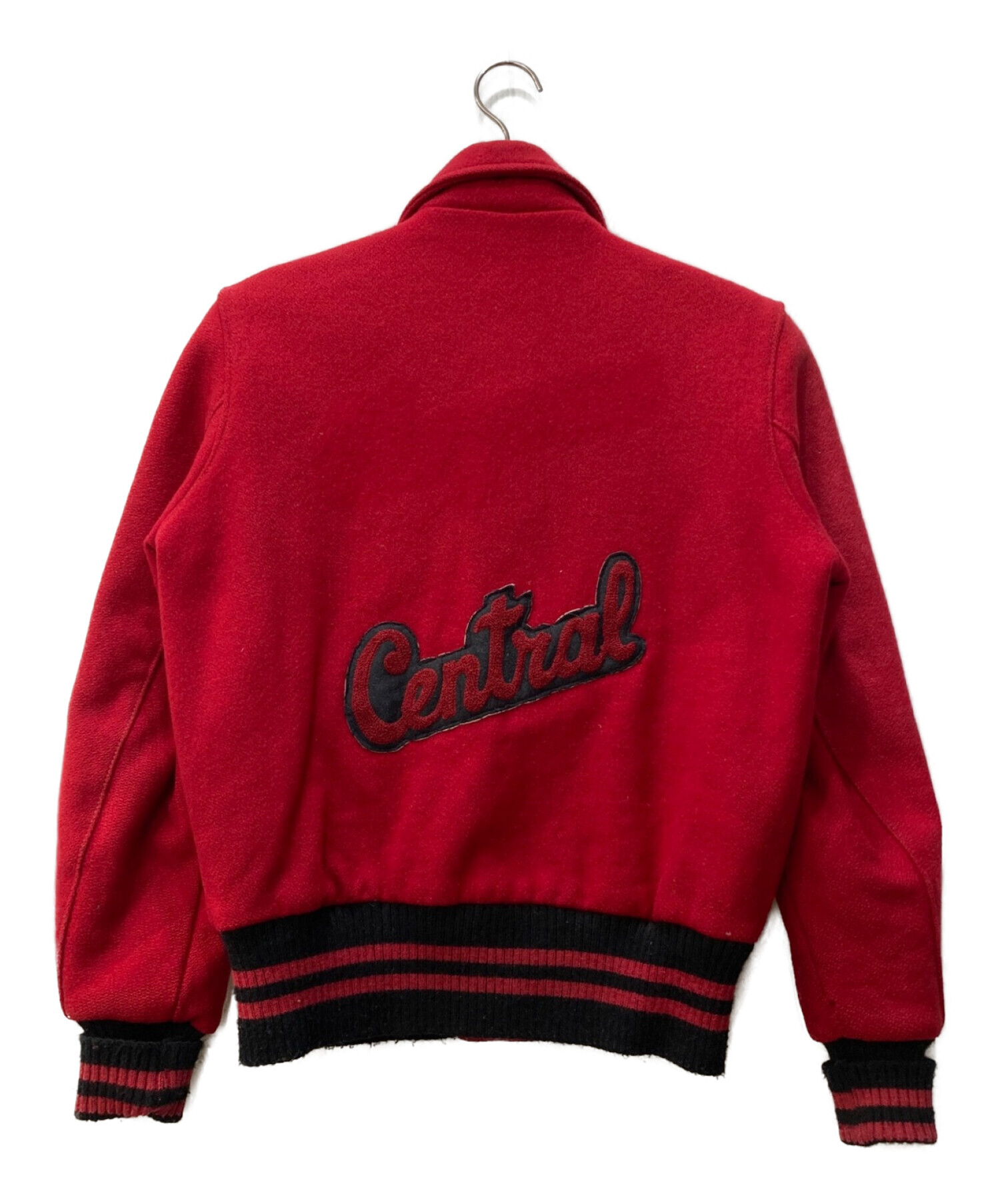 中古・古着通販】DeLong (デロング) 70s スタジャン レッド サイズ:36