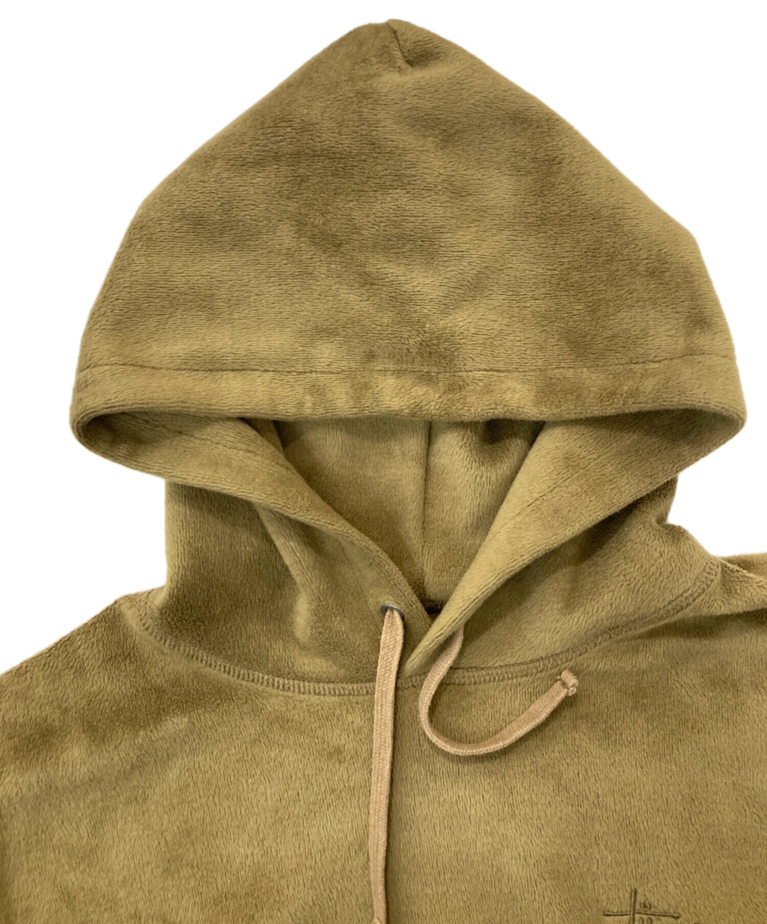 中古・古着通販】stussy (ステューシー) フリースパーカー オリーブ