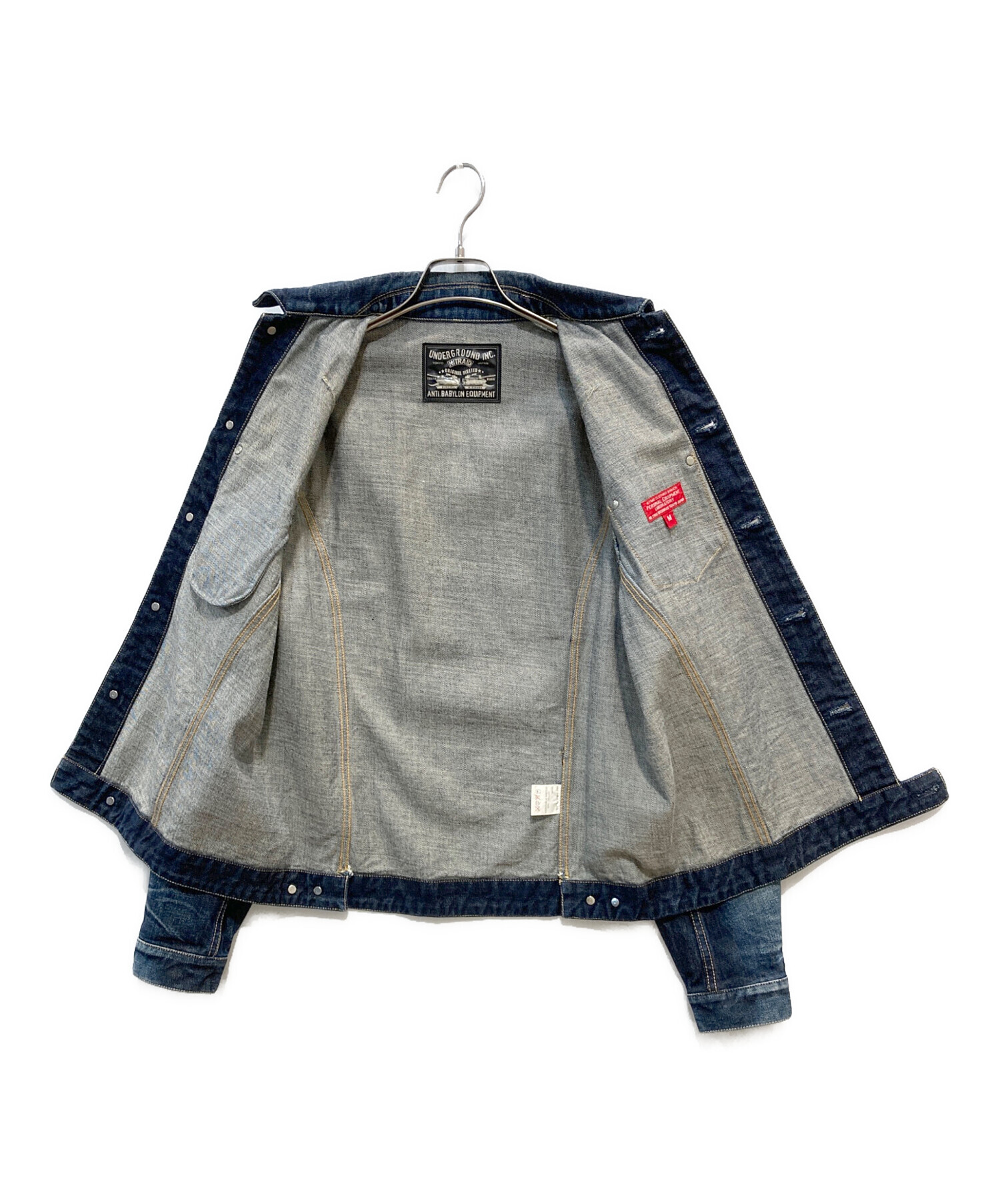 中古・古着通販】nitraid (ナイトレイド) デニムジャケット インディゴ