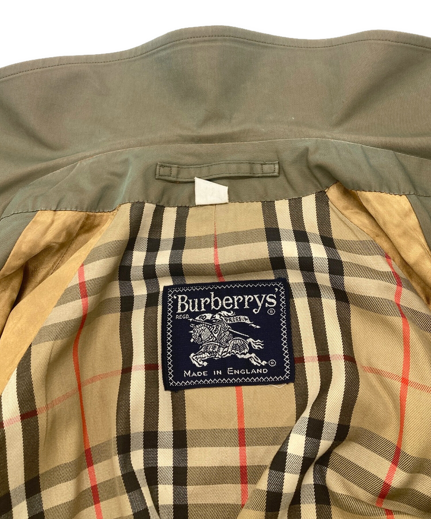 中古・古着通販】Burberry's (バーバリーズ) 玉虫ステンカラーコート