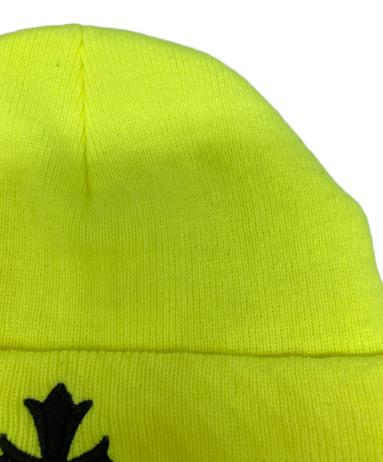 中古・古着通販】CHROME HEARTS (クロムハーツ) ニット帽 イエロー