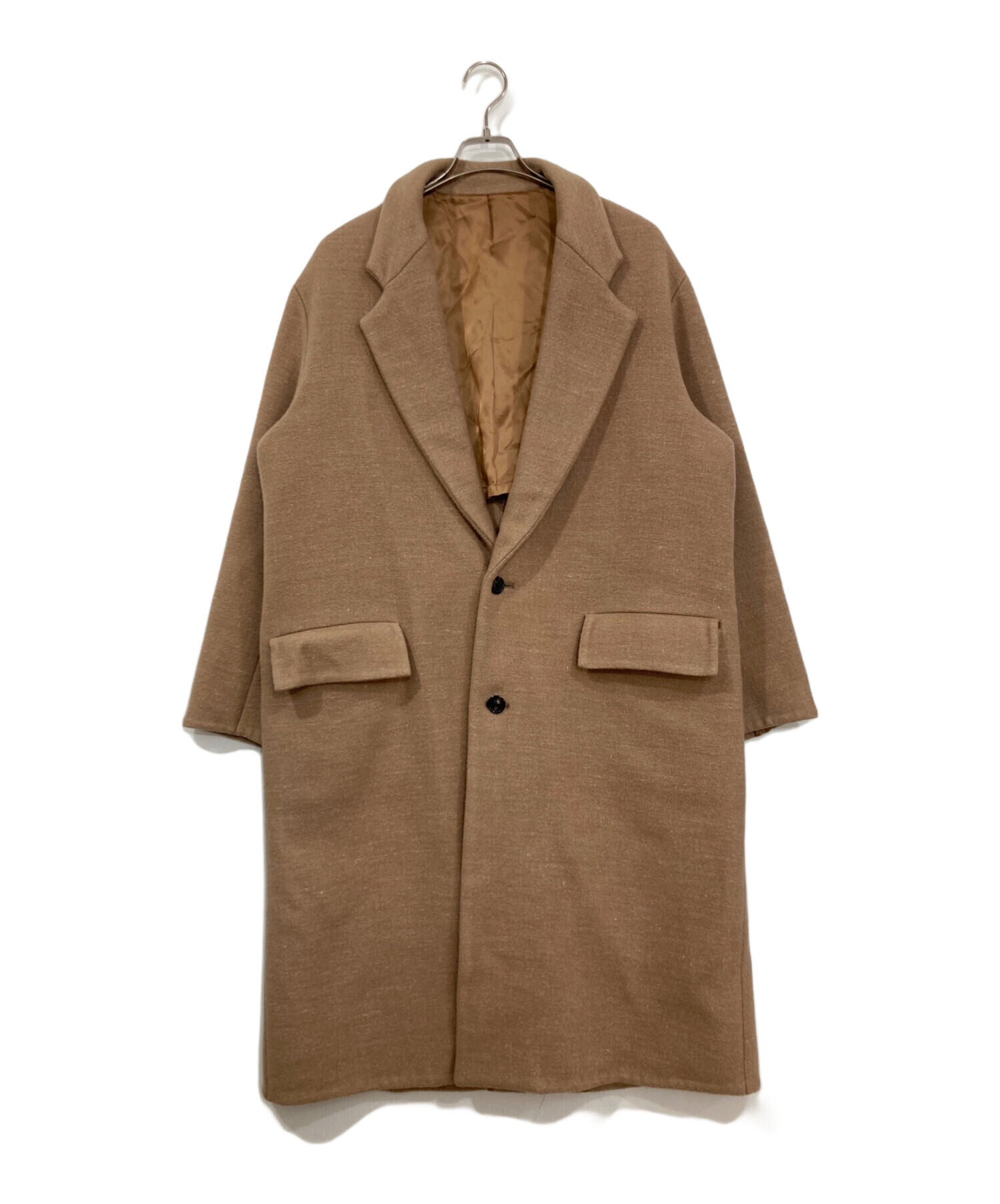 中古・古着通販】UNUSED (アンユーズド) ウールヘンプロングチェスター