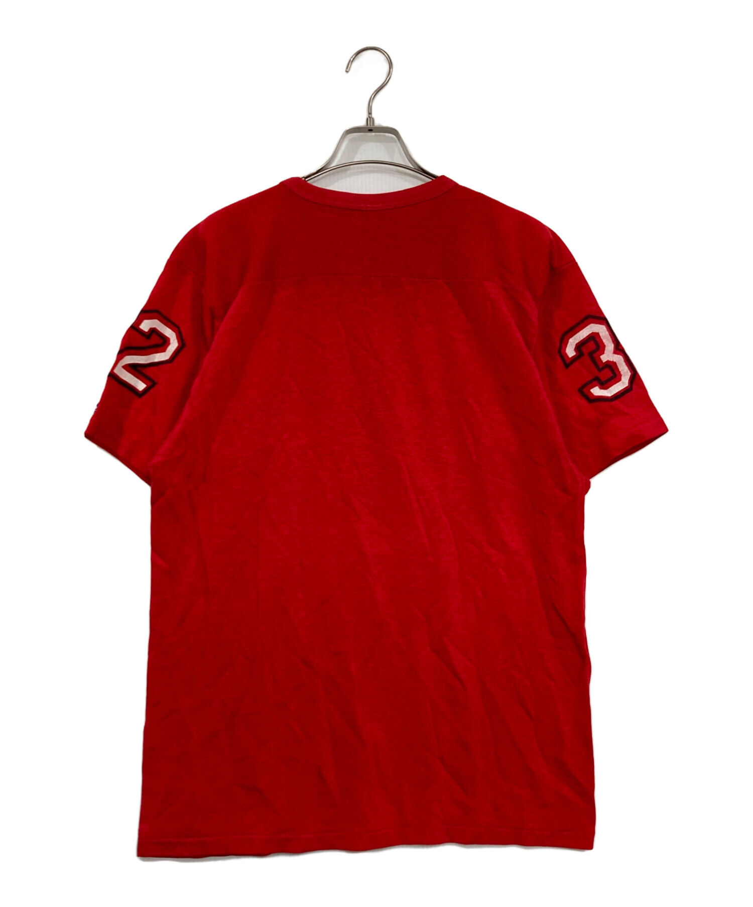 中古・古着通販】Champion (チャンピオン) ナンバリングフットボールT