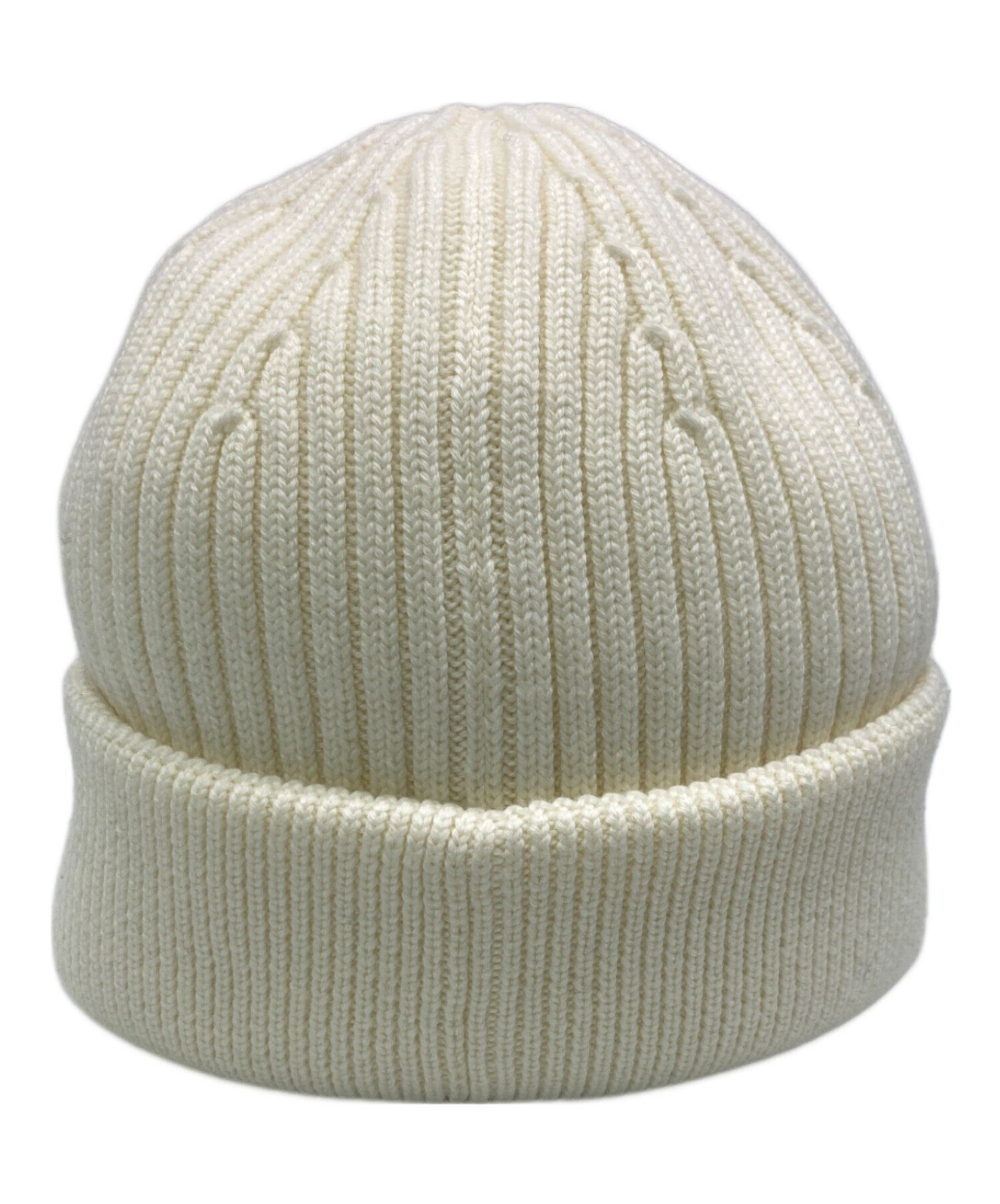 中古・古着通販】LOEWE (ロエベ) Wool Logo Beanie ベージュ サイズ