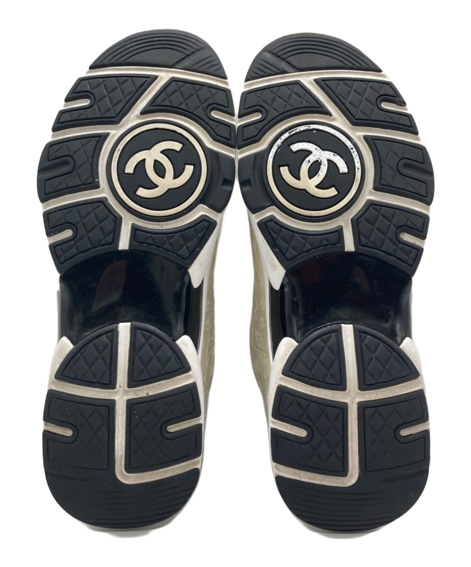 中古・古着通販】CHANEL (シャネル) ココマーク スエード スニーカー